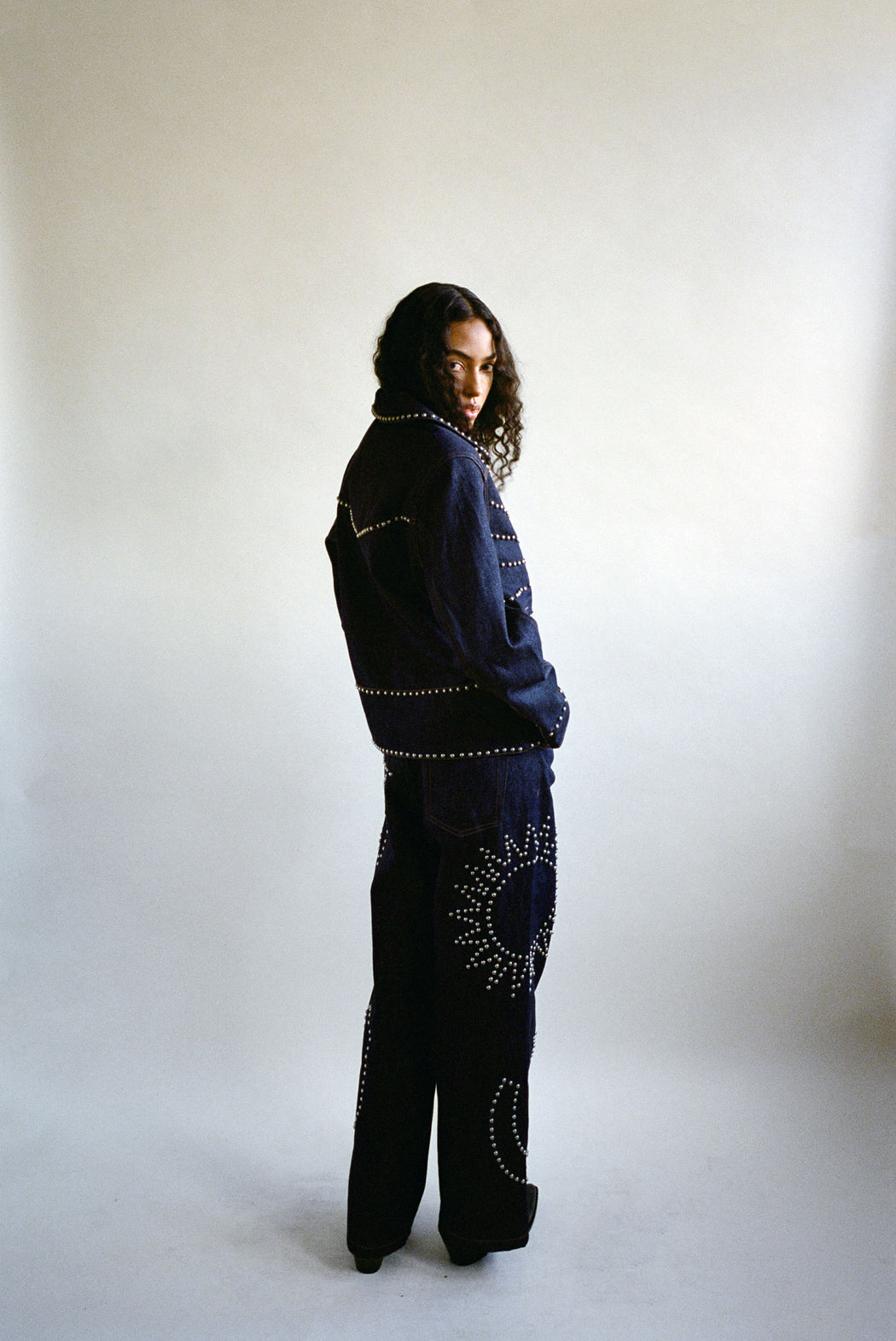 SUNBURST DENIM JACKET