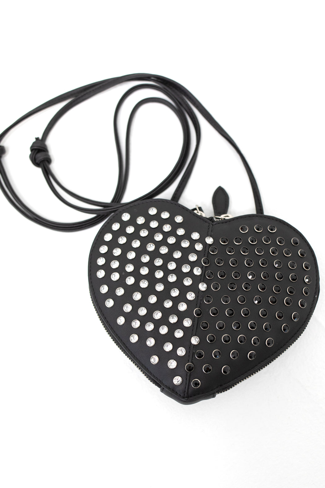 RHINESTONE HEART BAG