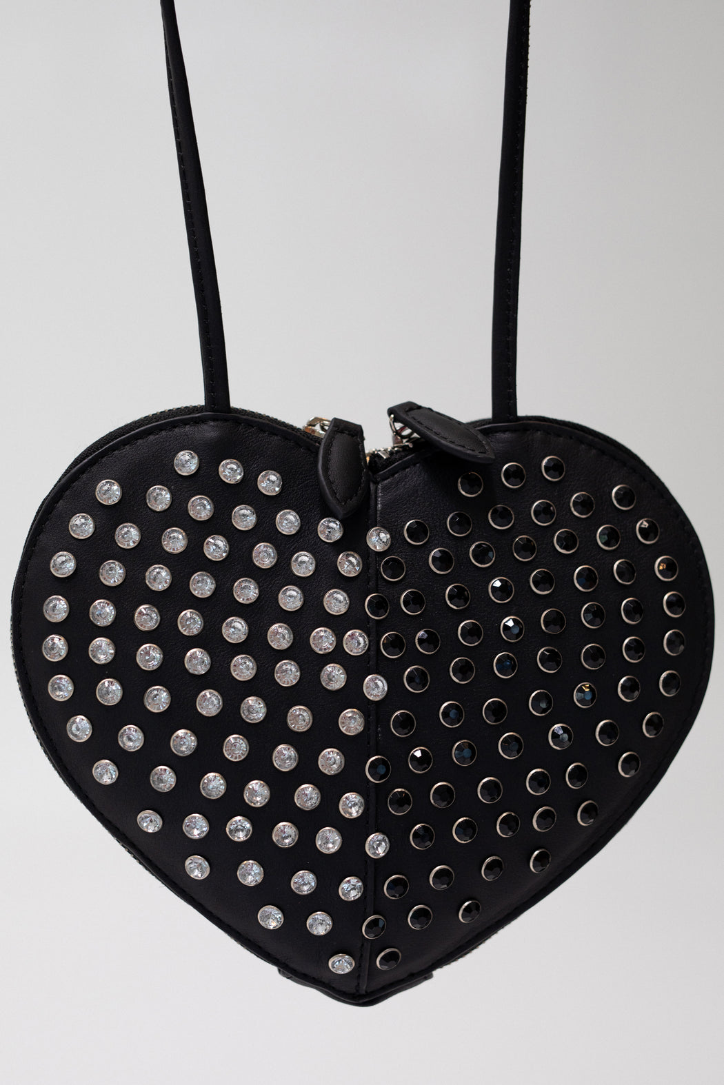 RHINESTONE HEART BAG