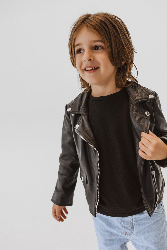 Kids Easy Rider Jacket — Understated Leather