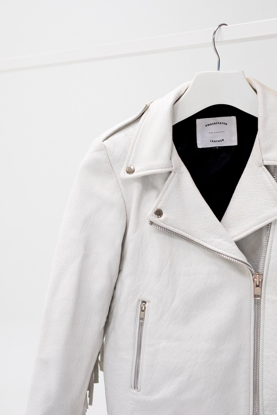 WHITE BADDIE JACKET
