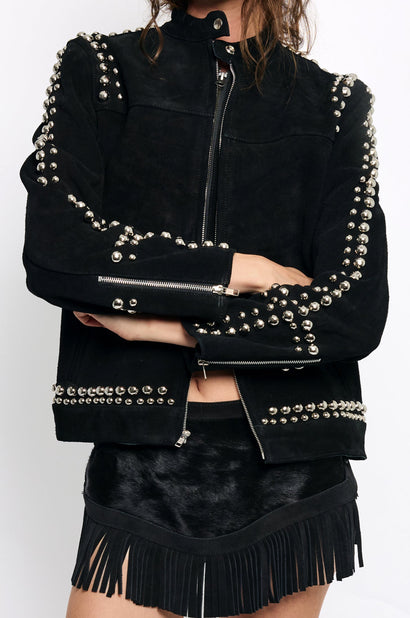 STUDDED LOOKER JACKET