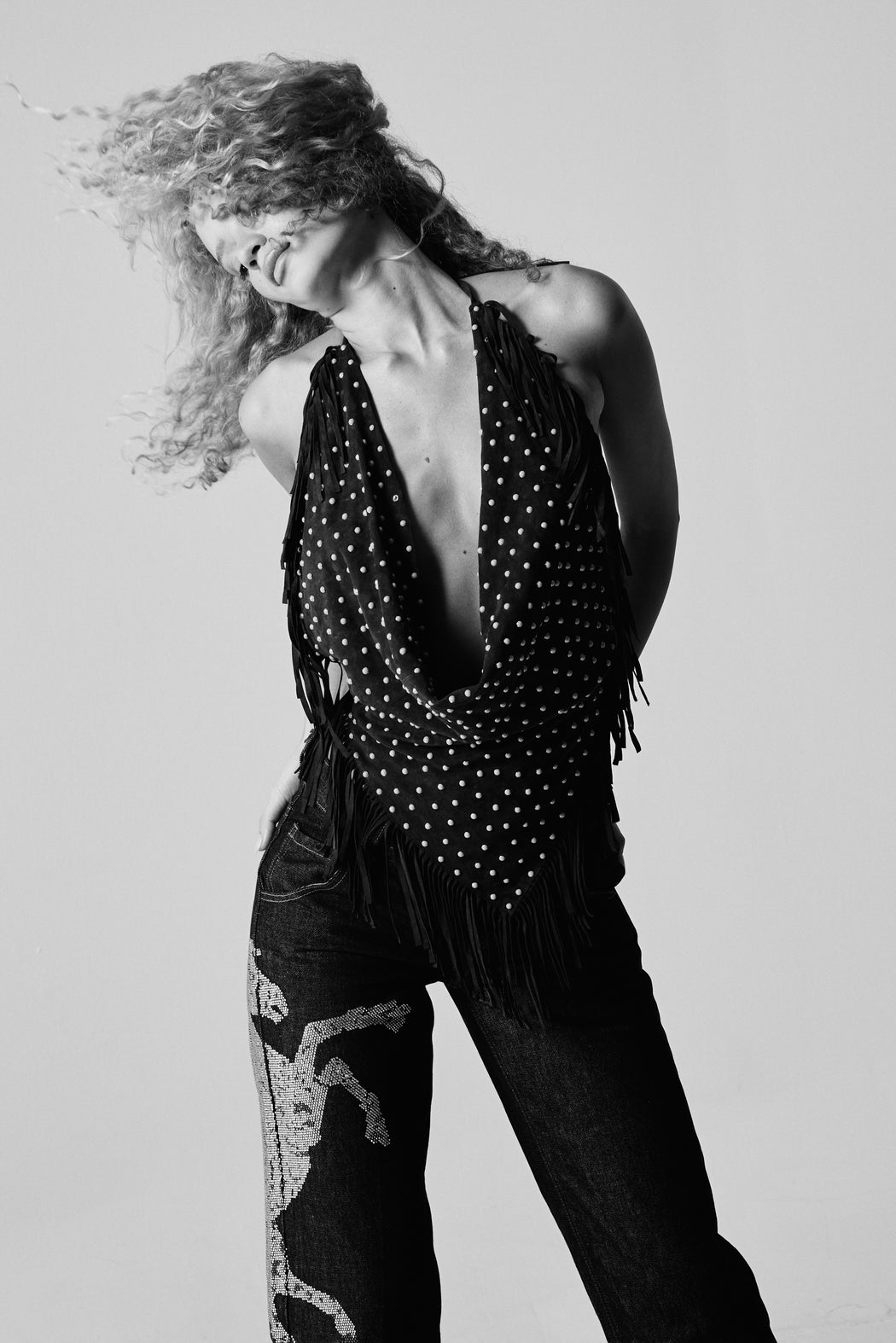 RECORD FRINGE TOP