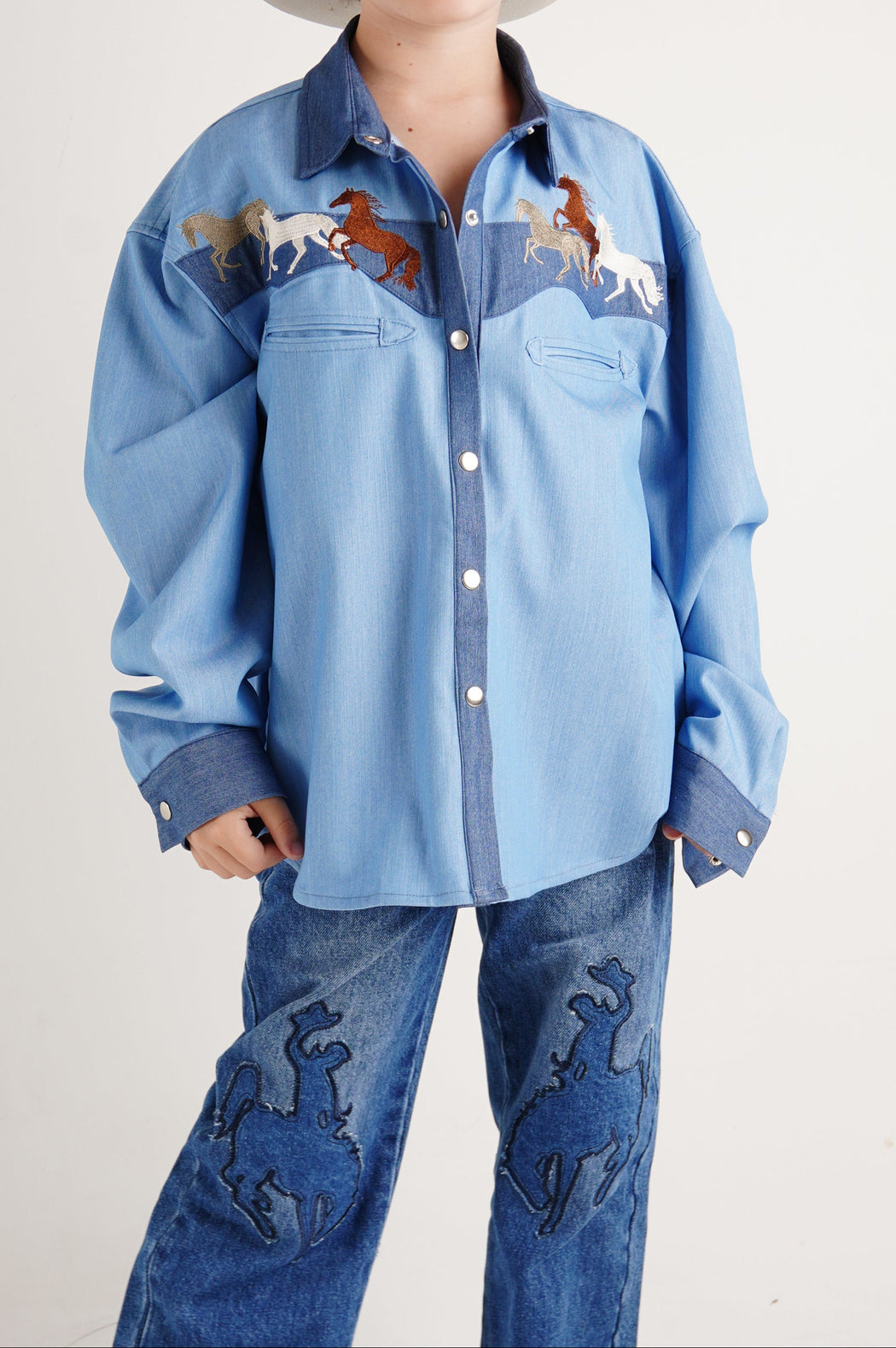 EMBROIDERED COWBOY SHIRT