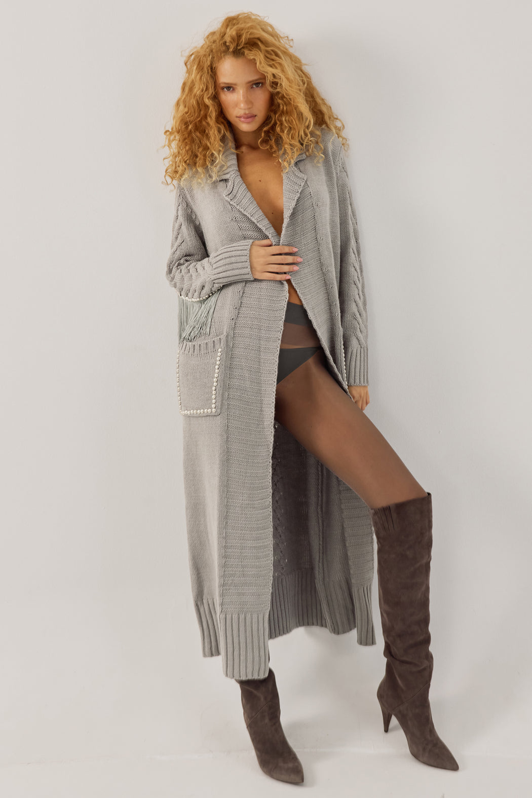 LIGHT GREY RODEO TRENCH