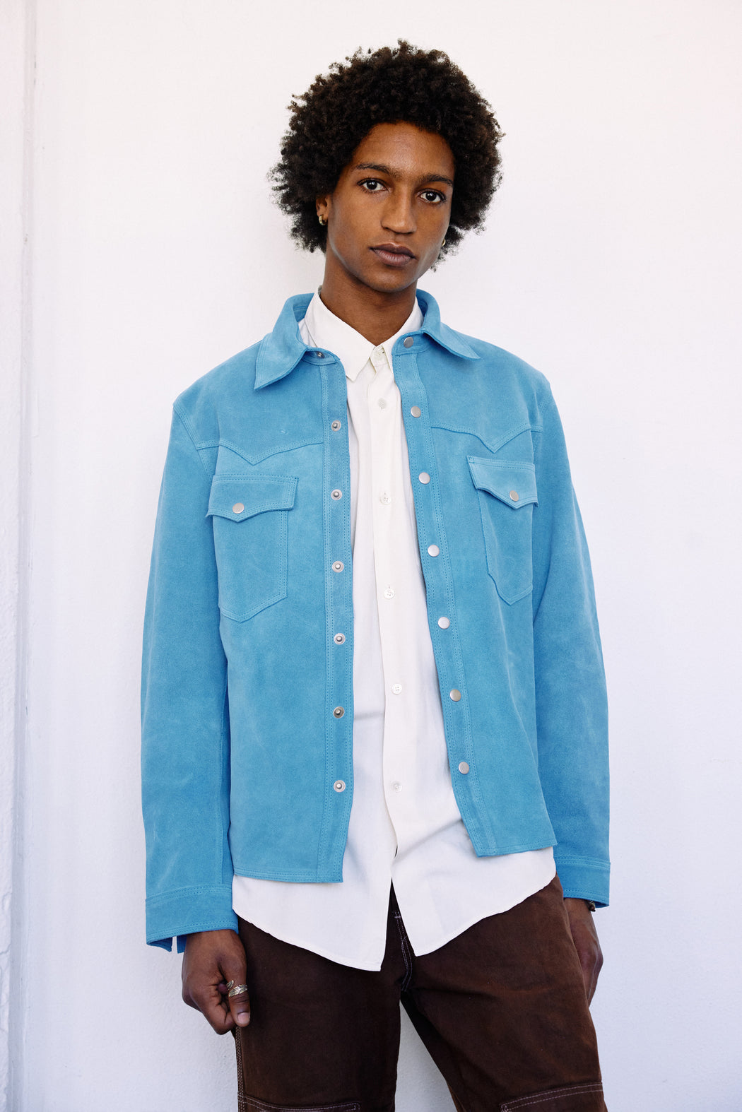 BROOKS JACKET BLISSFUL BLUE