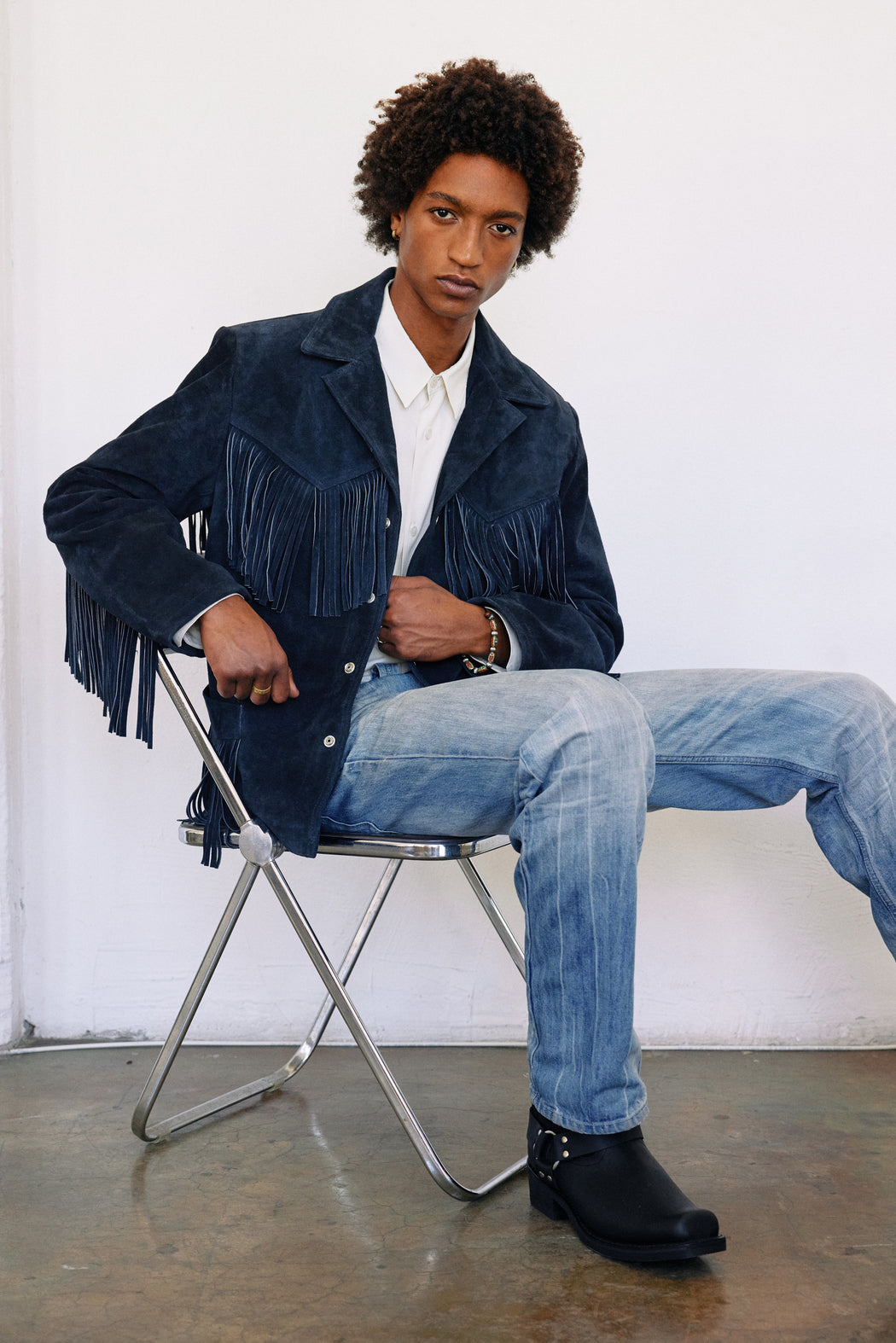 THE NAVY GIANT JACKET