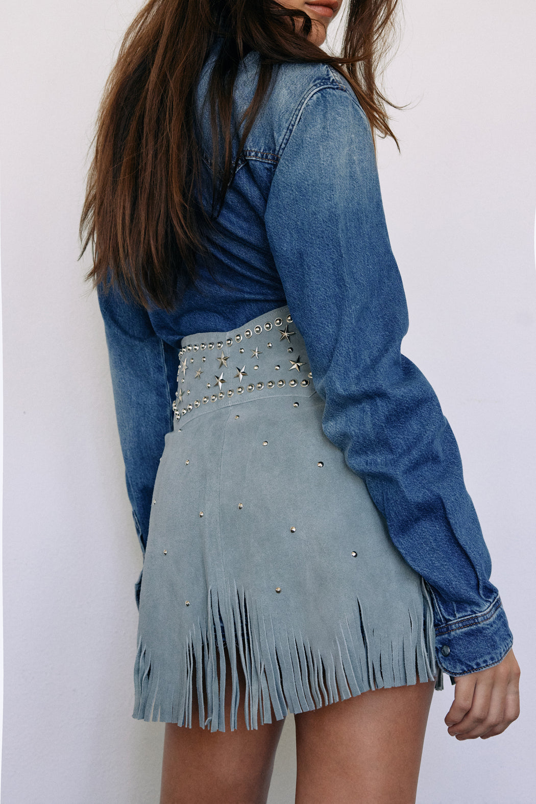 Smoke Paris Texas Chaps Skirt