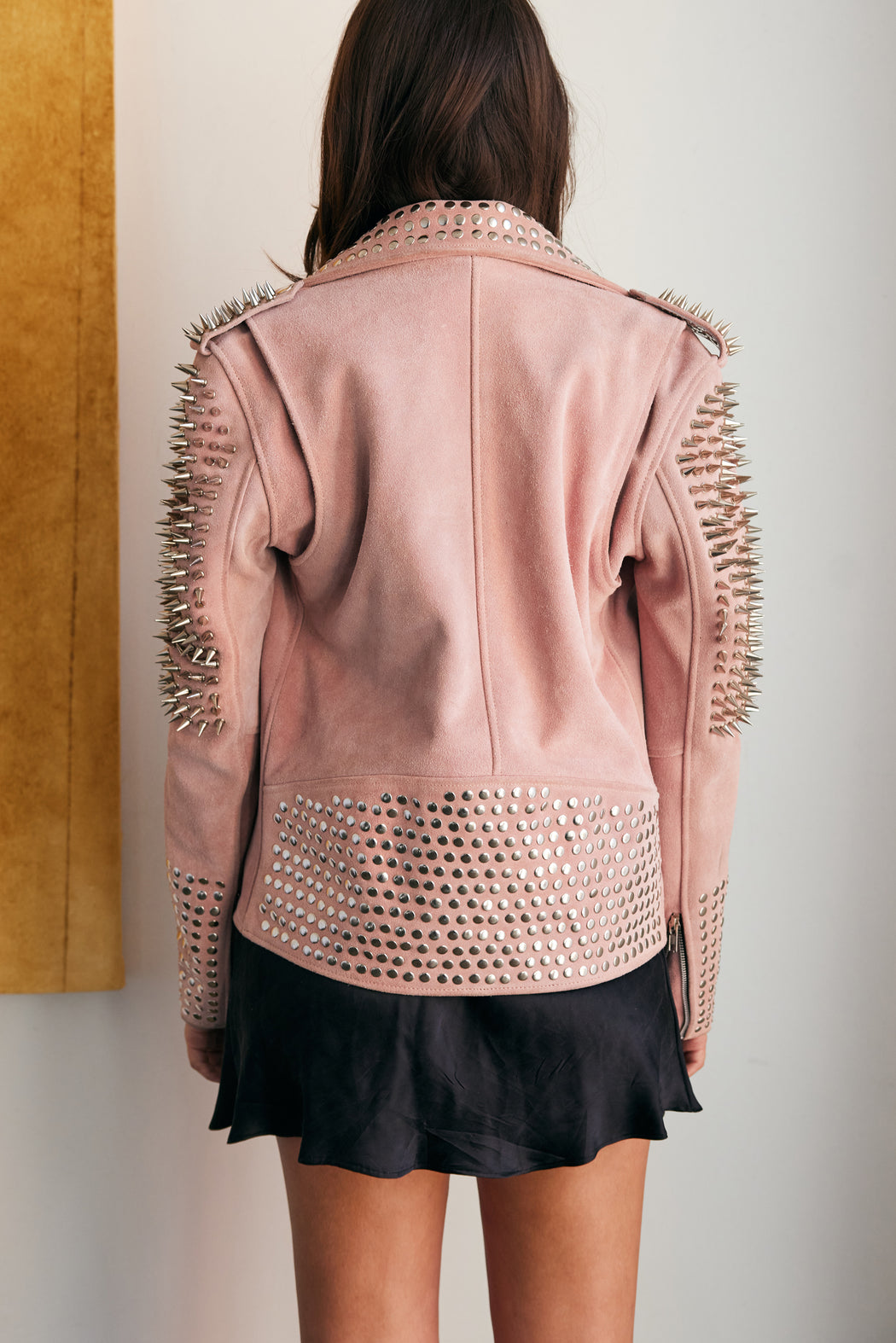 SWEET DREAMS SUEDE SPIKE JACKET