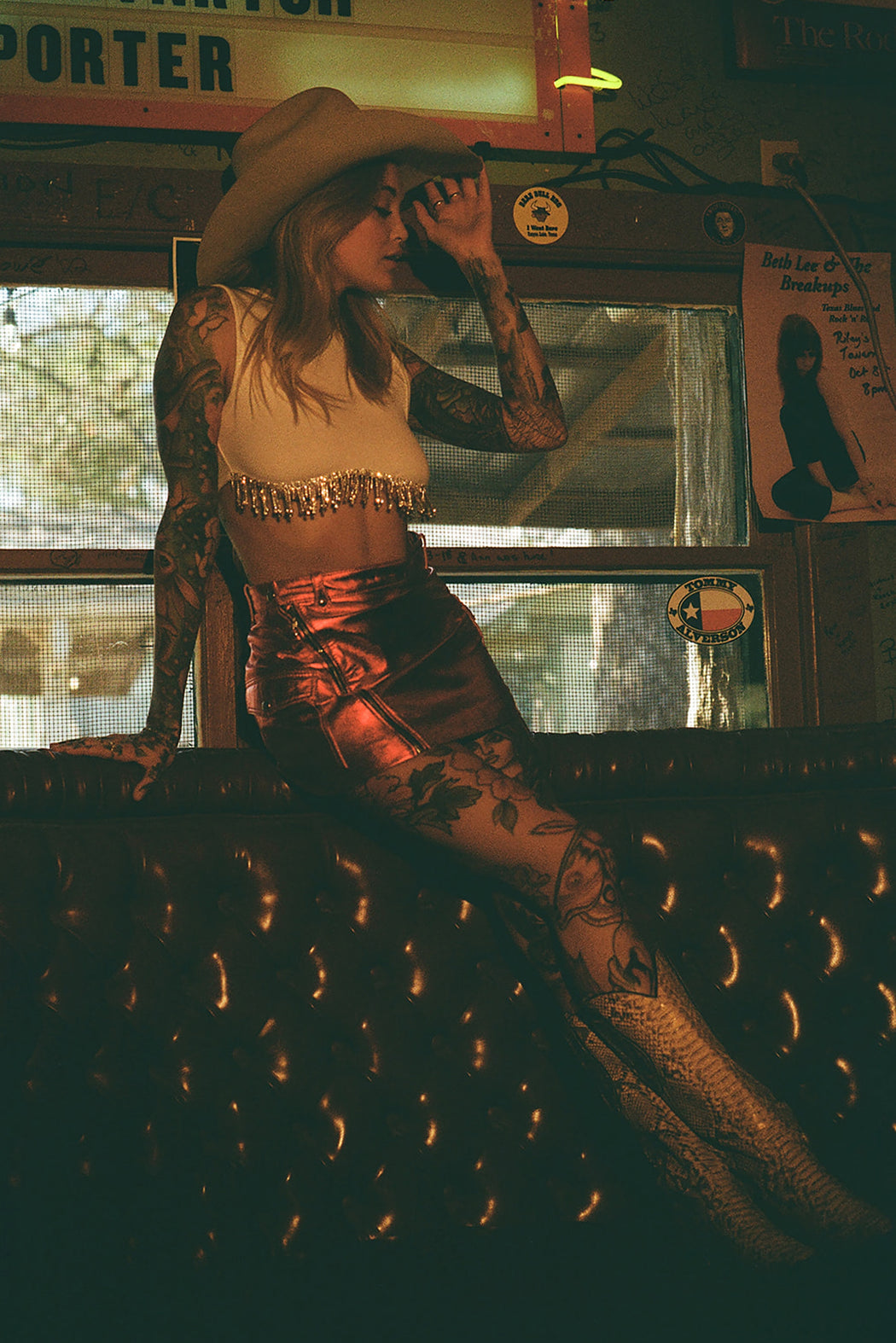 CHERRY BOMB MINI SKIRT
