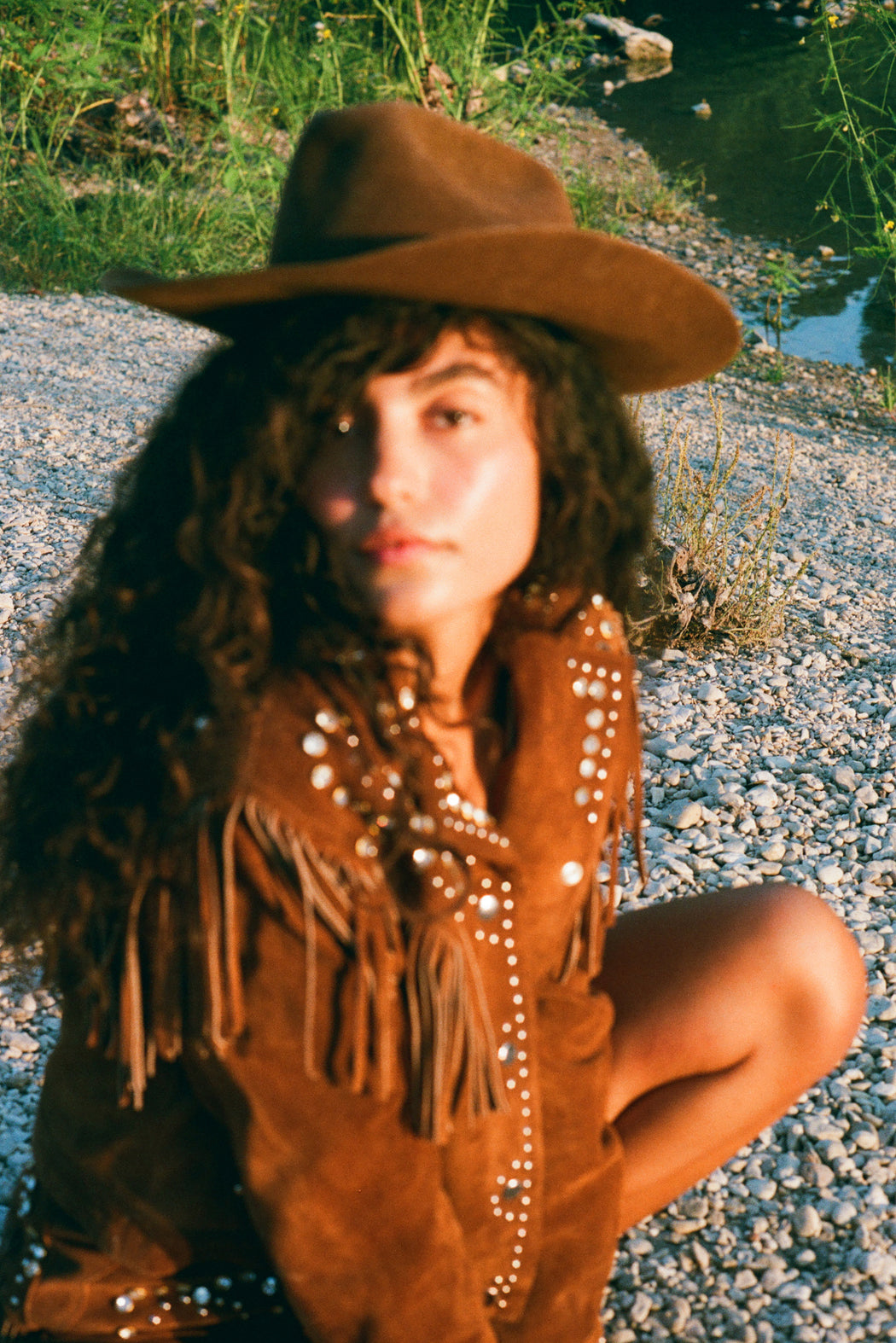 DIME STORE COWGIRL JACKET IN GINGERBREAD