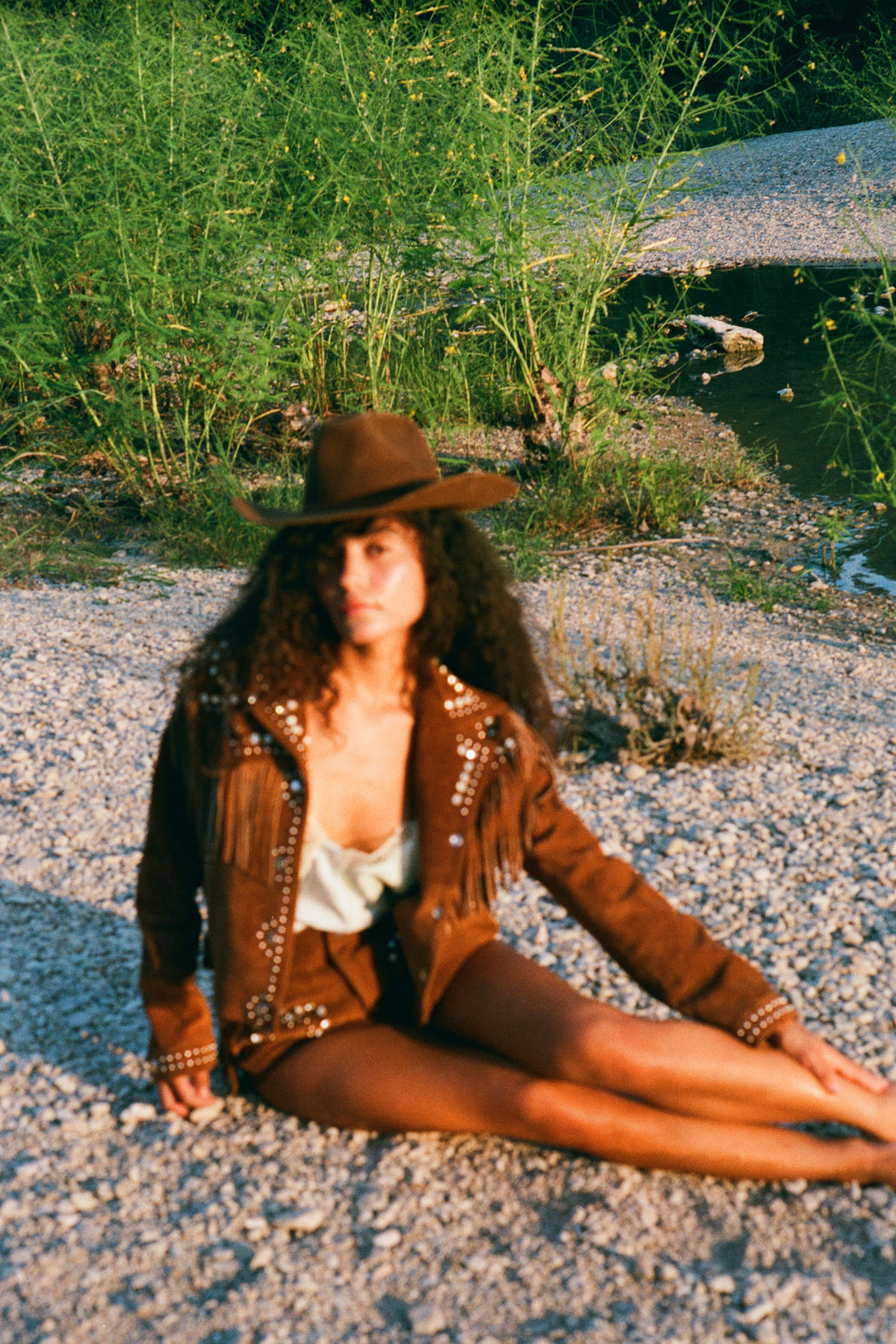 DIME STORE COWGIRL JACKET IN GINGERBREAD