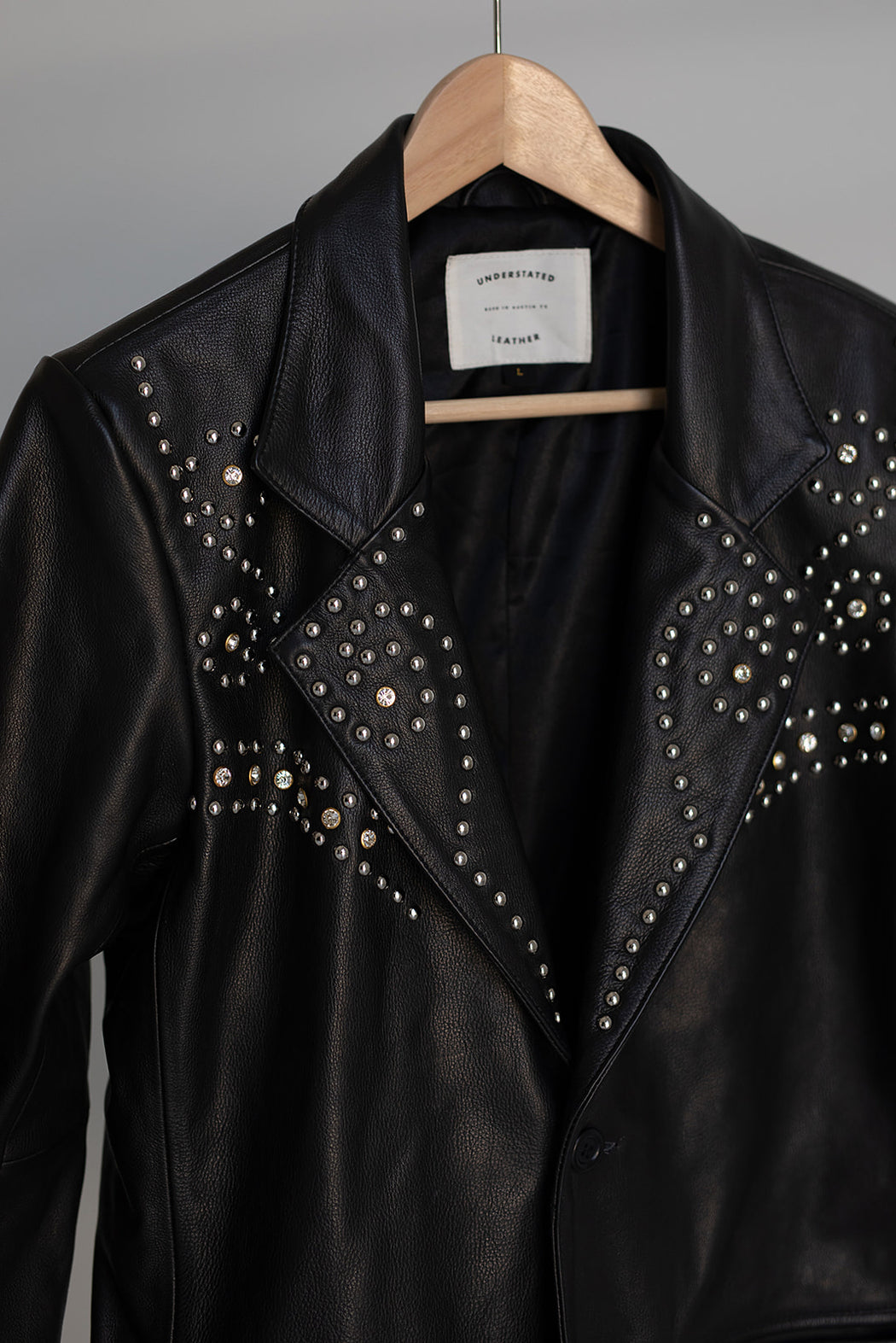 MENS STUDDED BLAZER