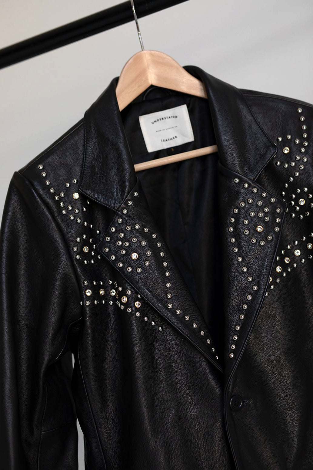 MENS STUDDED BLAZER