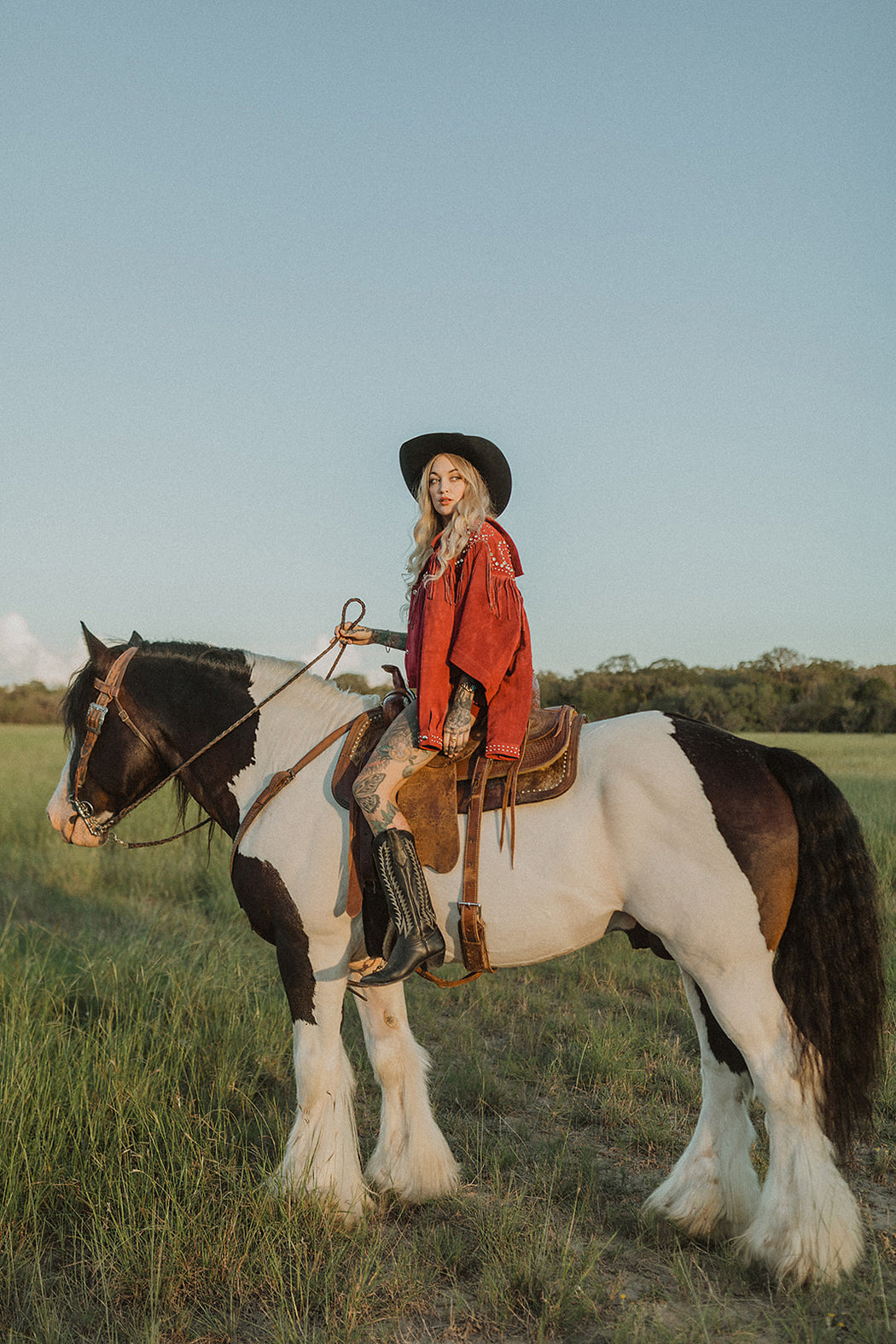 DIME STORE COWGIRL JACKET IN LOVE POTION