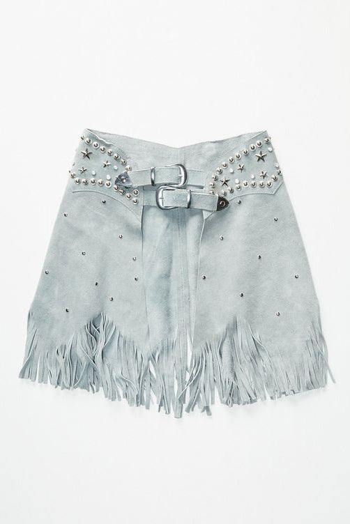 Smoke Paris Texas Chaps Skirt