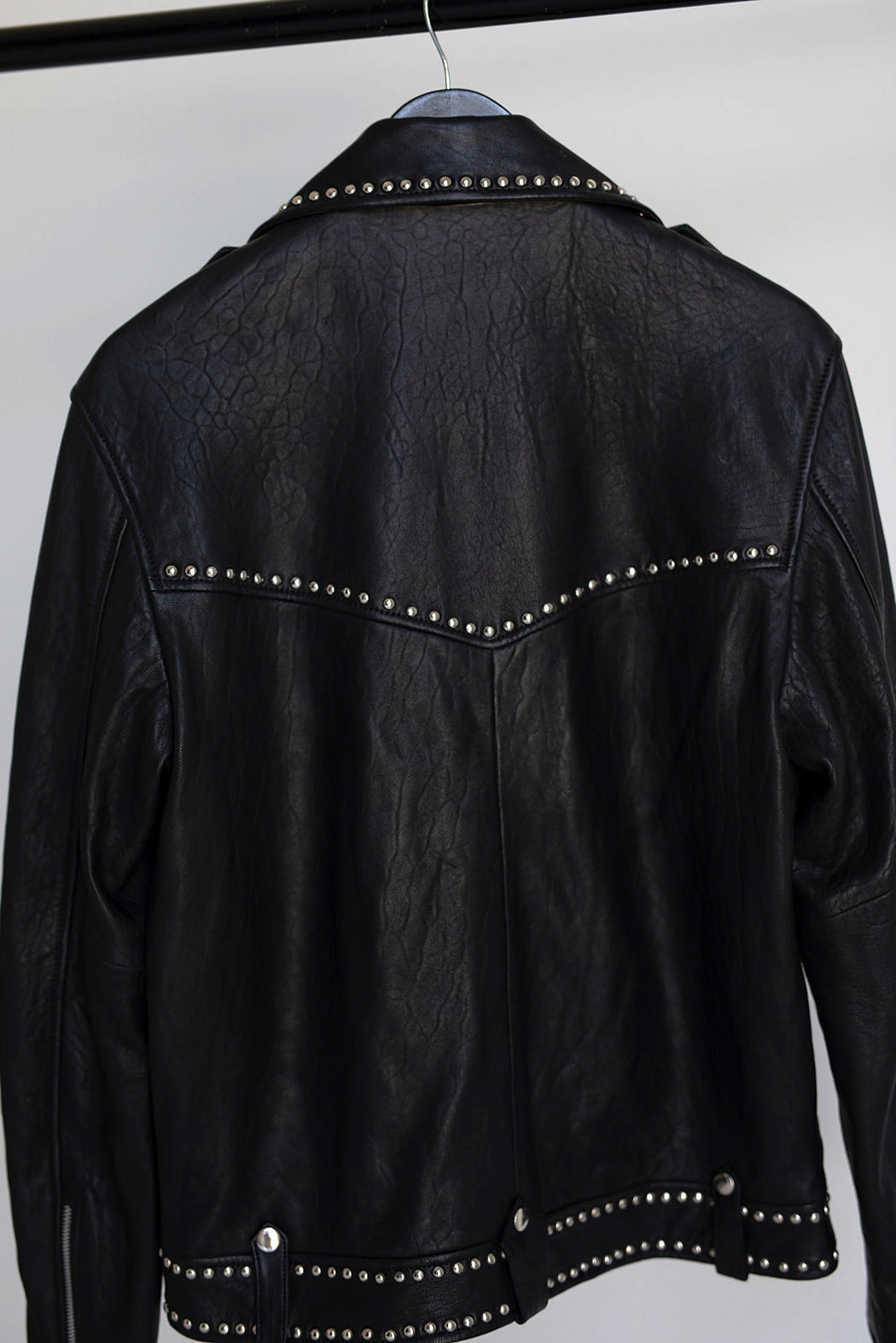 MENS PEBBLED JACKSON MOTO JACKET