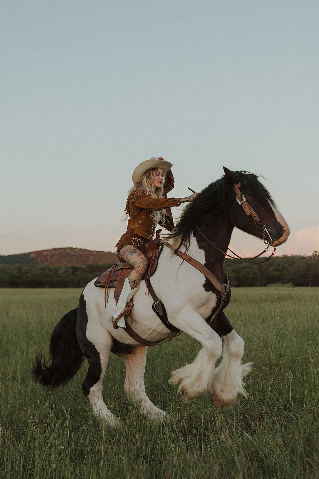 DIME STORE COWGIRL JACKET IN GINGERBREAD