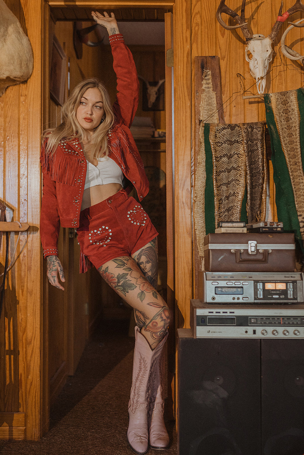 DIME STORE COWGIRL JACKET IN LOVE POTION