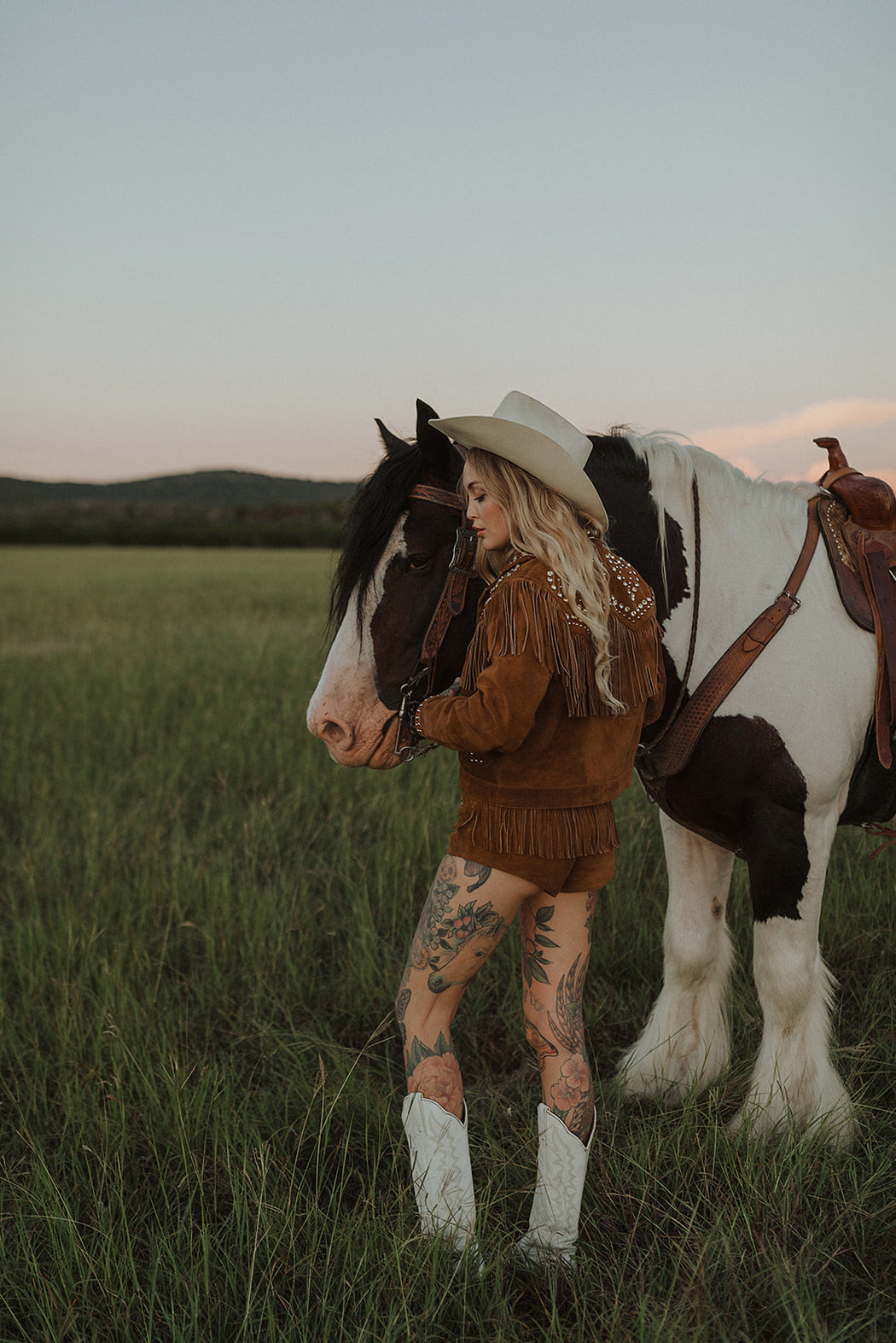 DIME STORE COWGIRL JACKET IN GINGERBREAD
