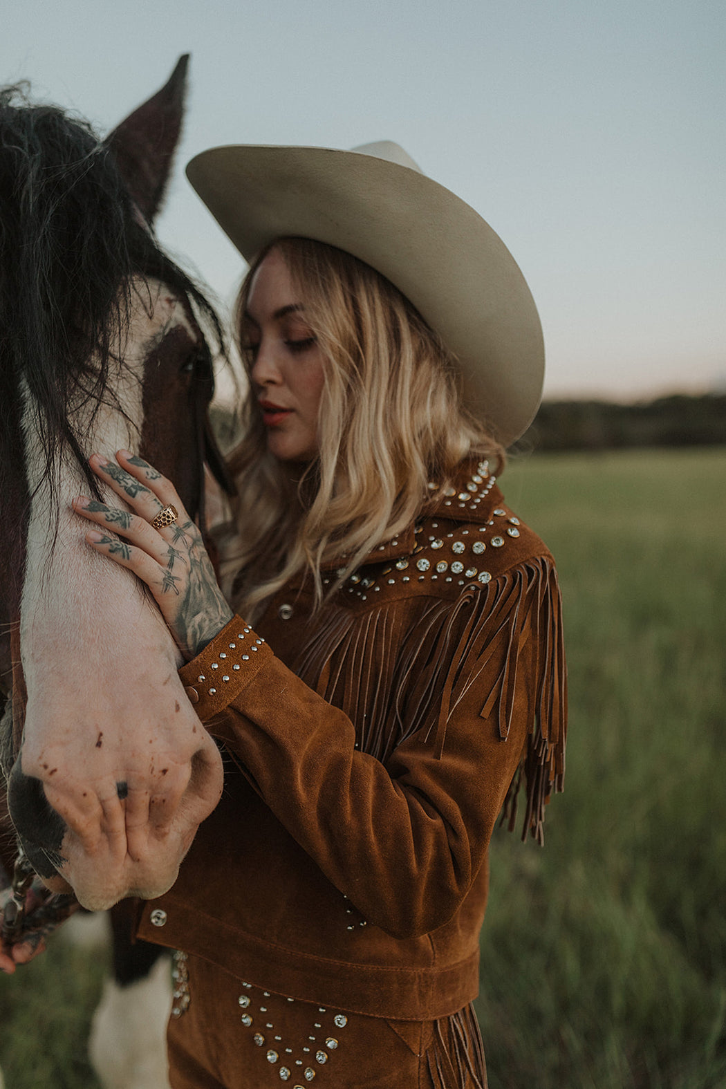 DIME STORE COWGIRL JACKET IN GINGERBREAD