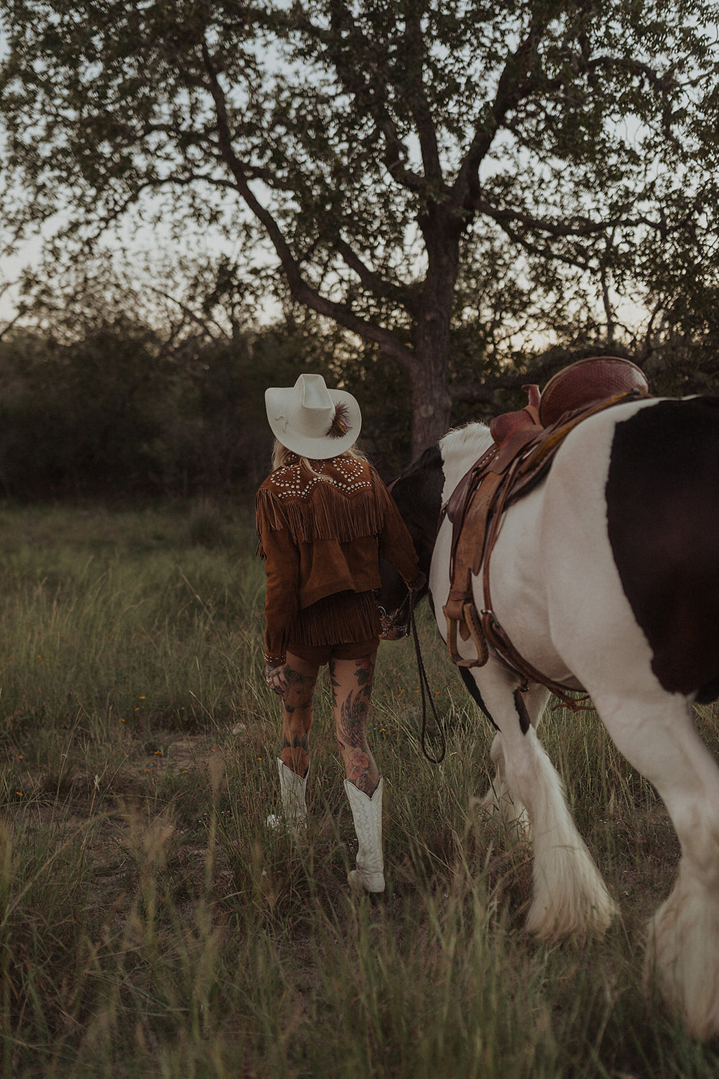 DIME STORE COWGIRL JACKET IN GINGERBREAD