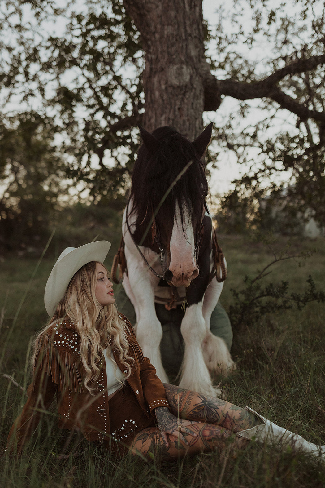 DIME STORE COWGIRL JACKET IN GINGERBREAD