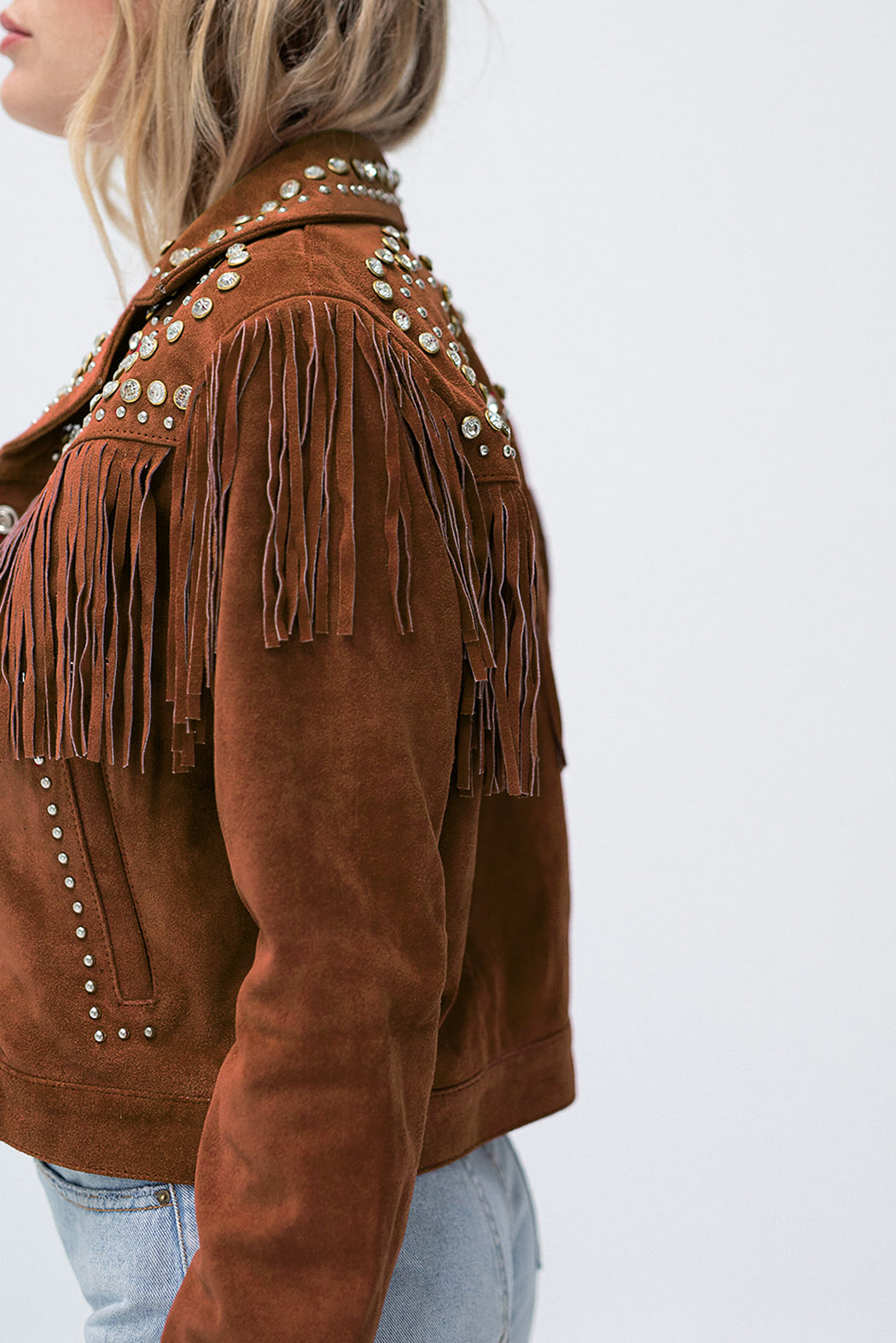 DIME STORE COWGIRL JACKET IN GINGERBREAD