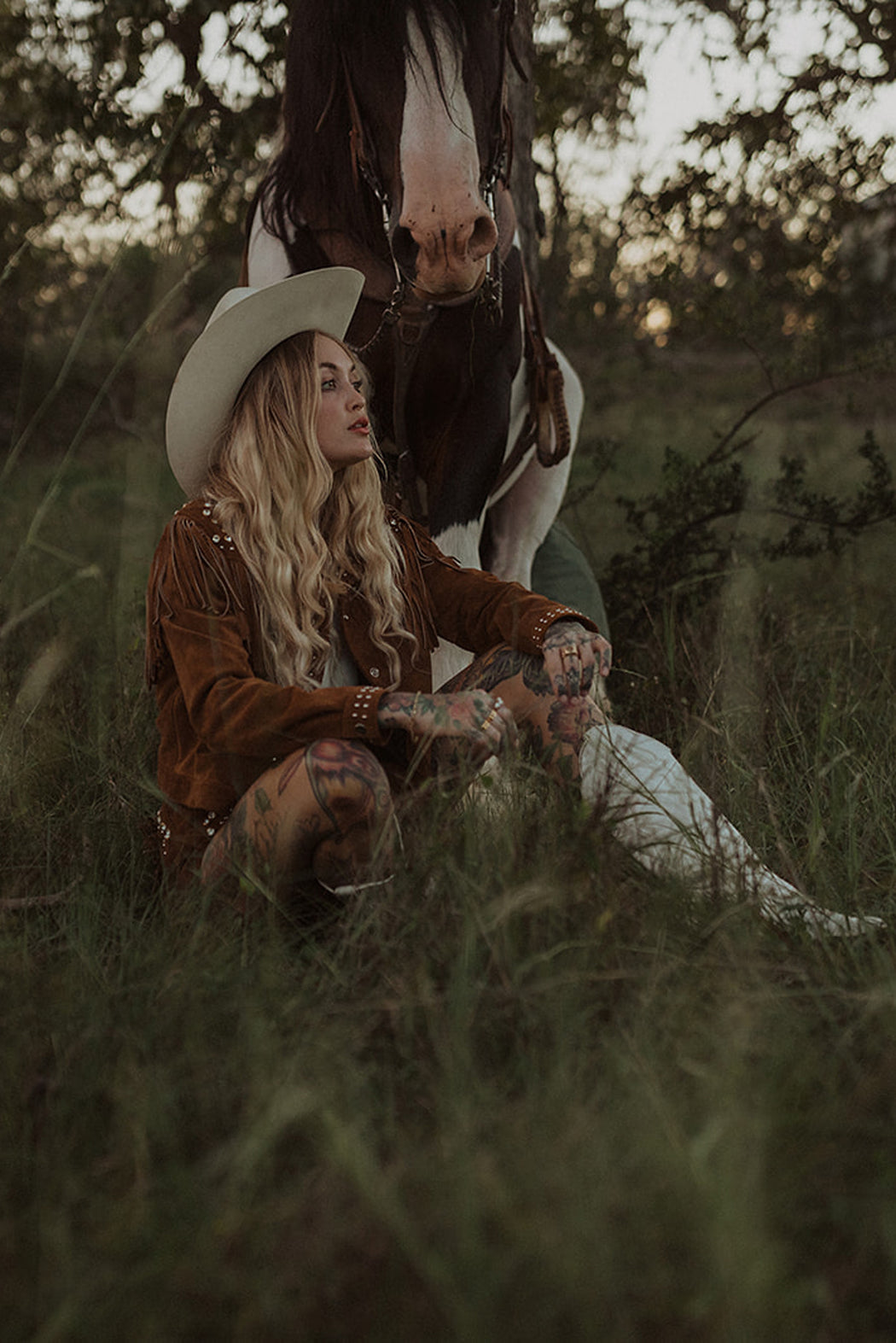 DIME STORE COWGIRL JACKET IN GINGERBREAD