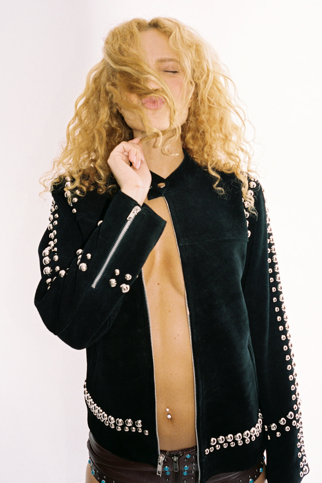 STUDDED LOOKER JACKET
