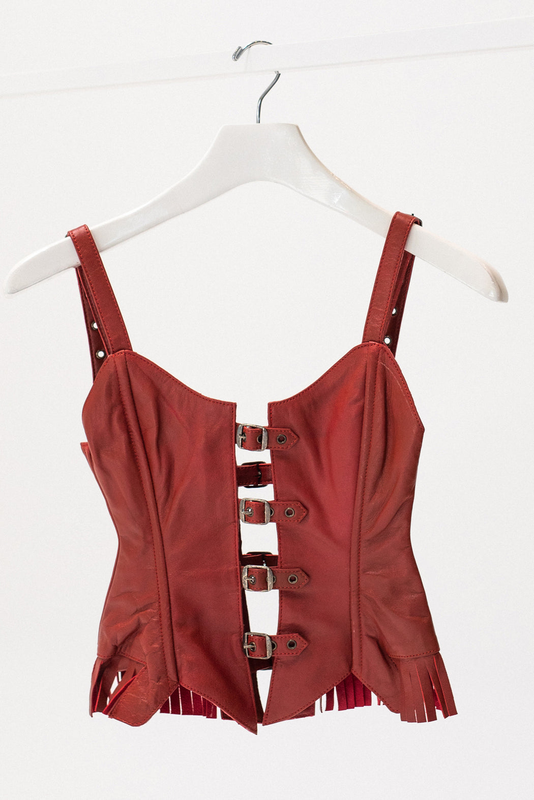 FINISH LINE CORSET IN RUST