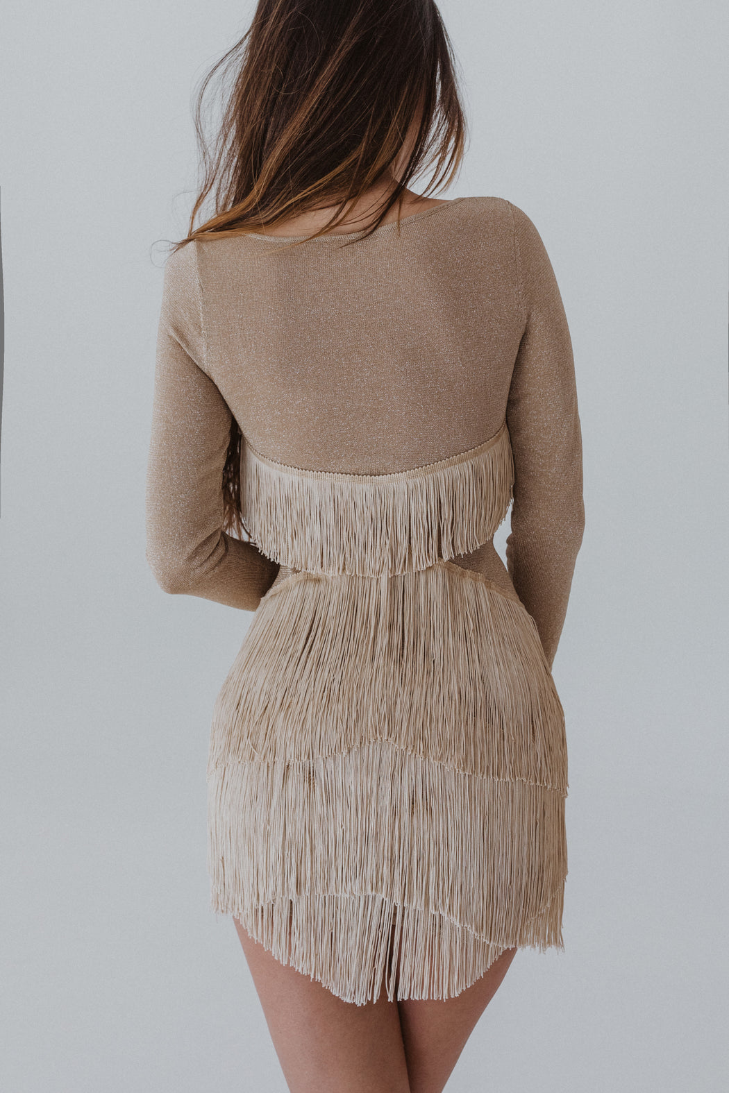 GOLD THUNDER LIGHTS DRESS