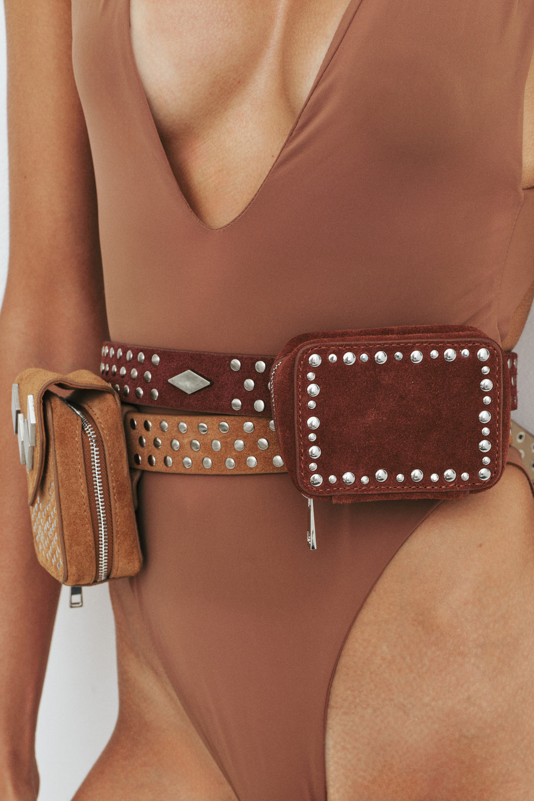 DAKOTA FESTIVAL BELT - BROWN