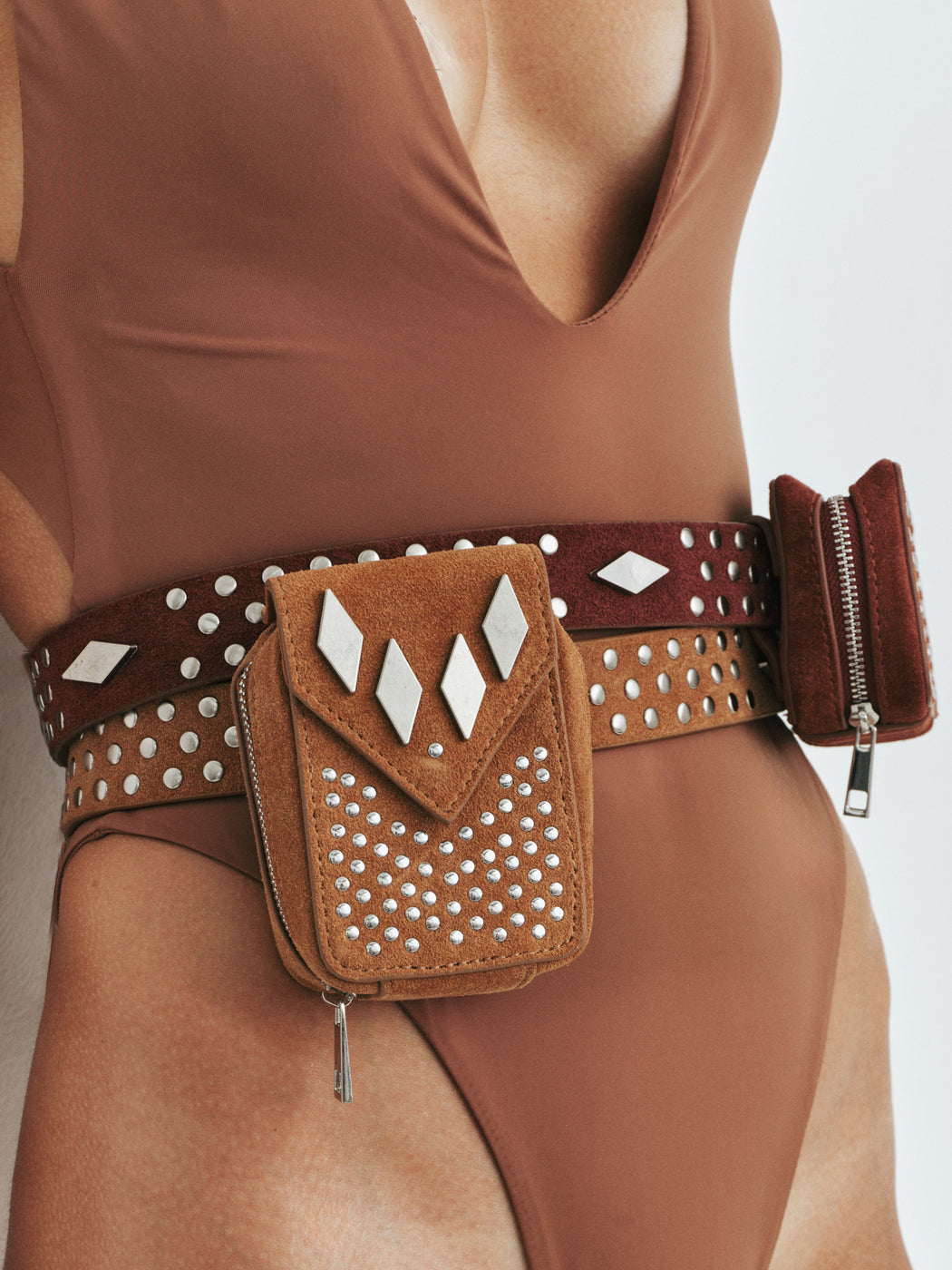 DAKOTA FESTIVAL BELT - BROWN