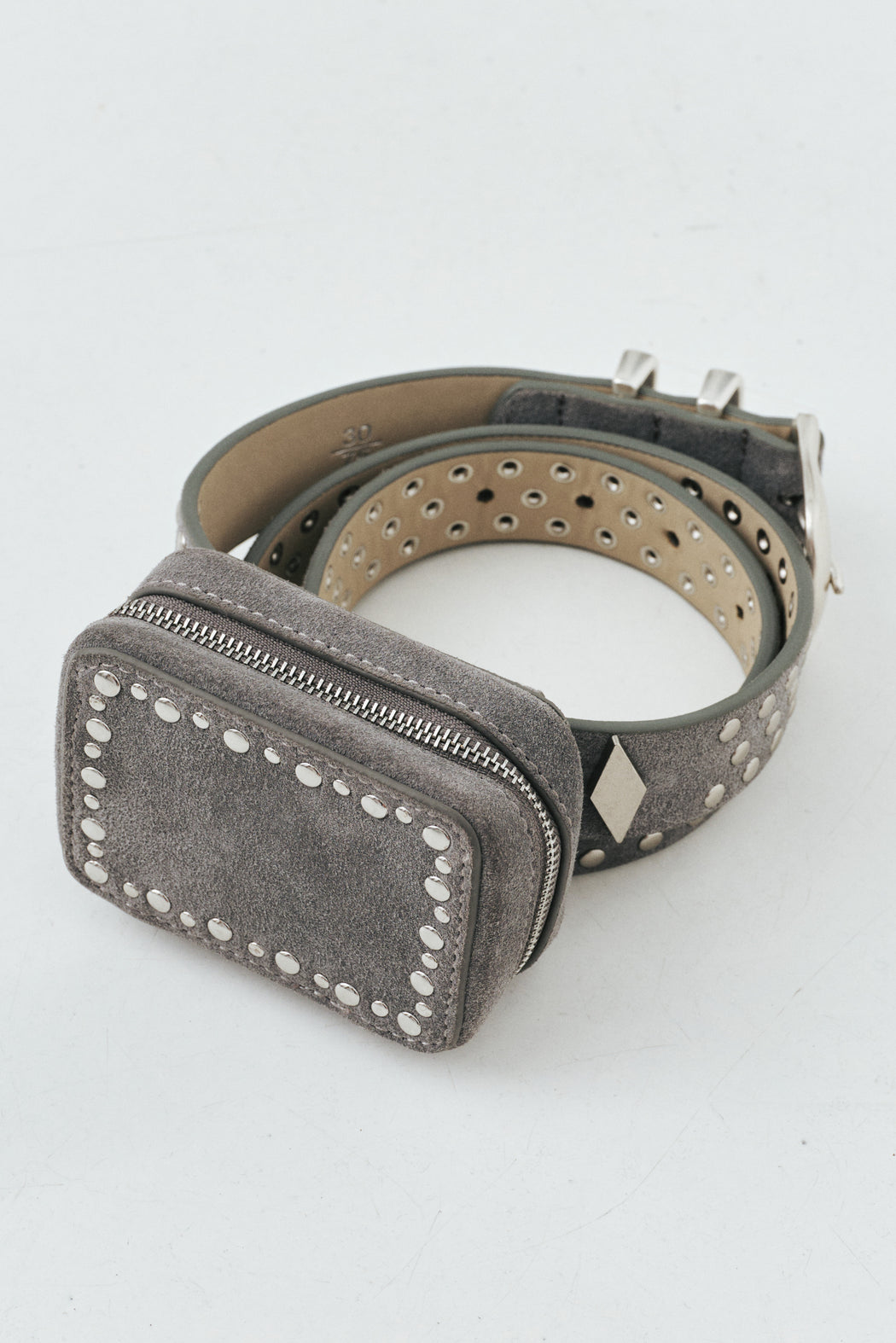 DAKOTA FESTIVAL BELT - GREY