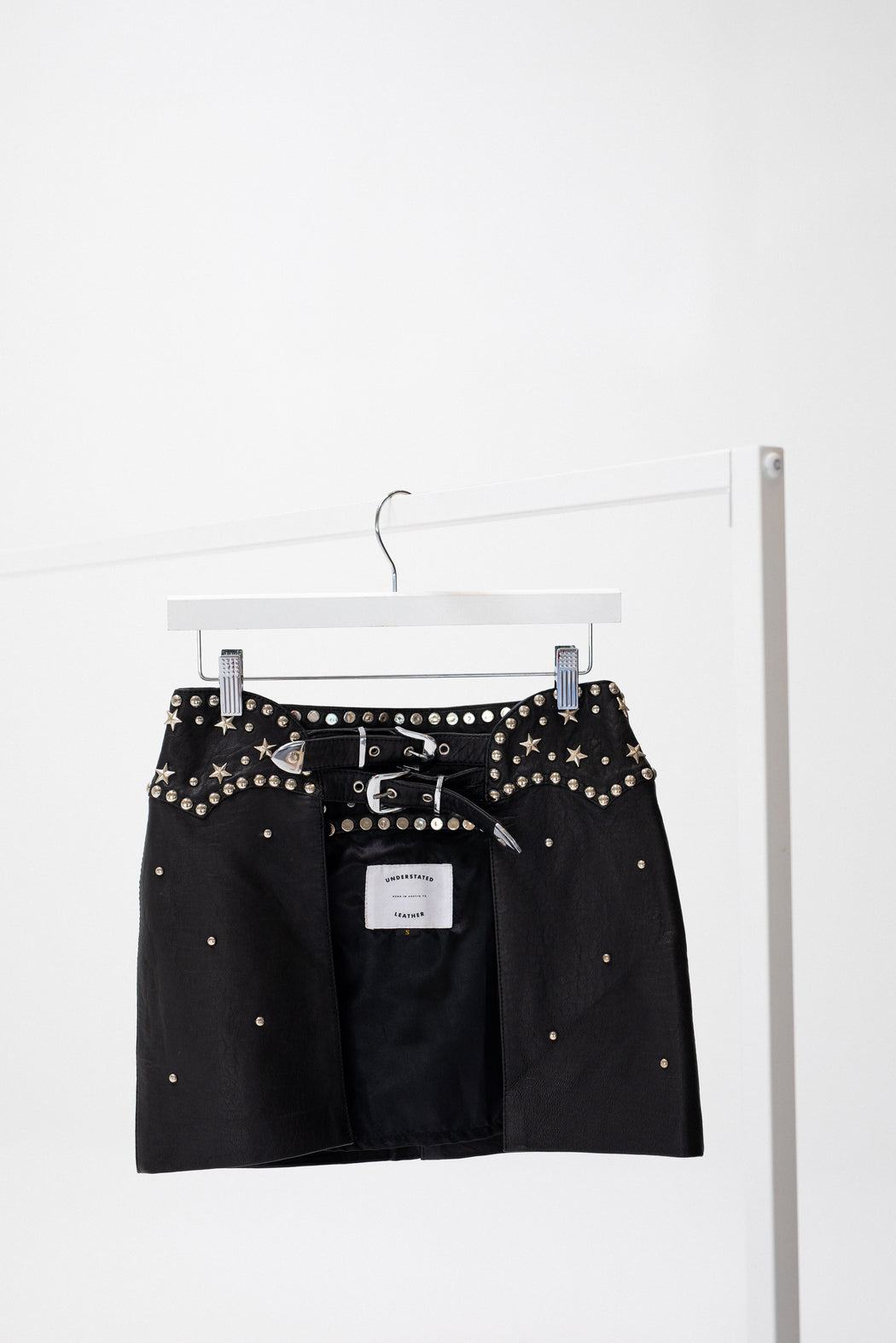 BADDIE CHAPS SKIRT