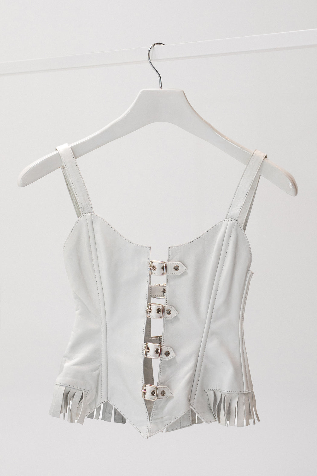 FINISH LINE CORSET IN WHITE