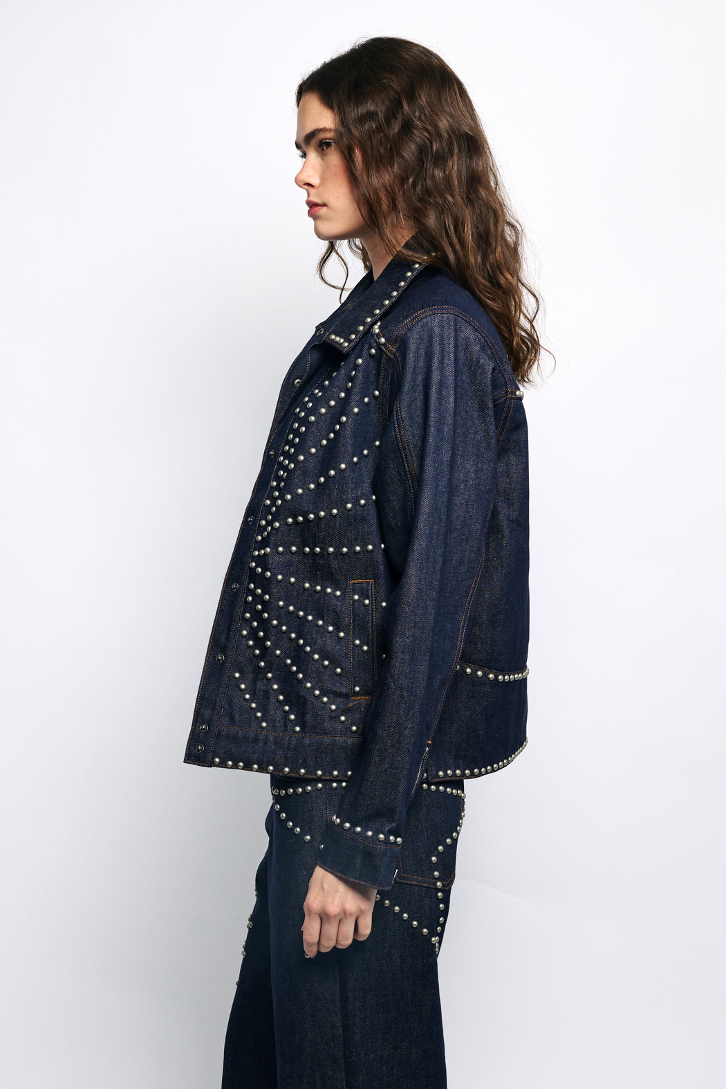 SUNBURST DENIM JACKET