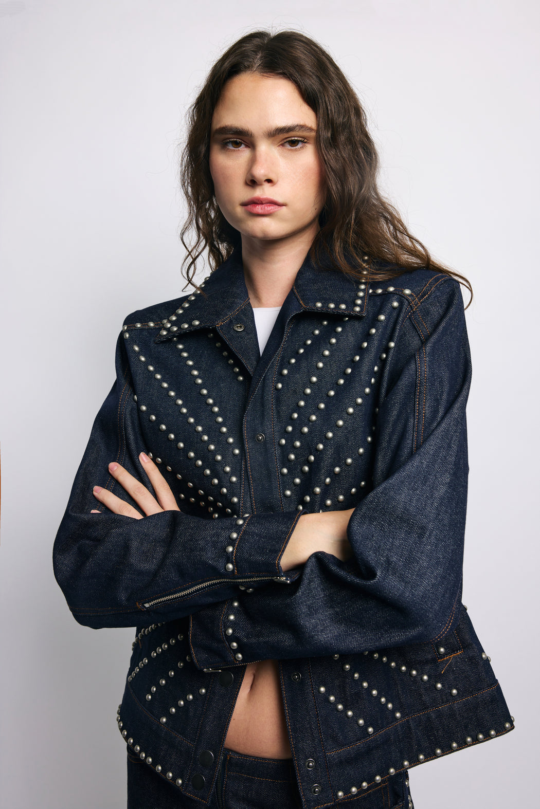 SUNBURST DENIM JACKET