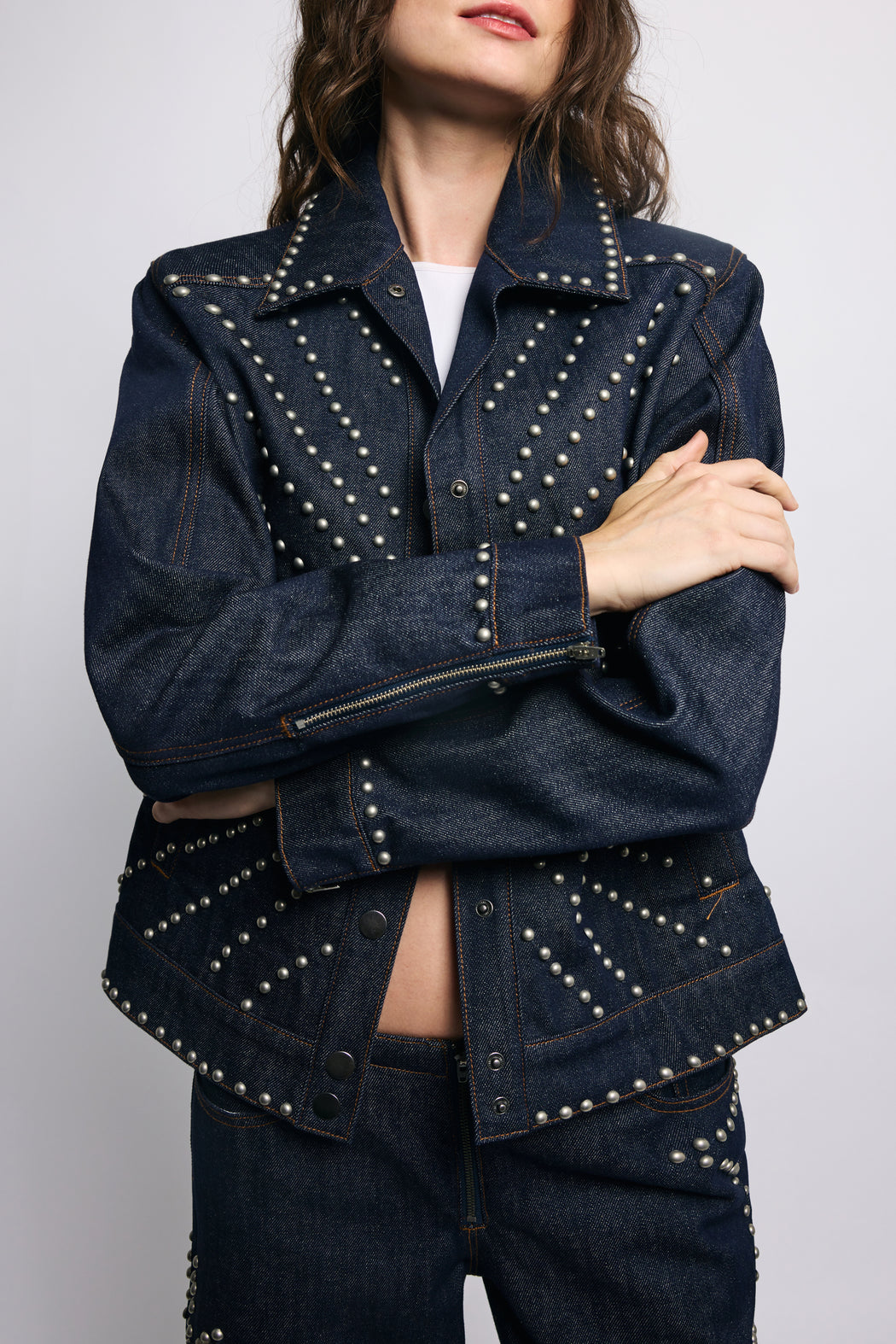 SUNBURST DENIM JACKET