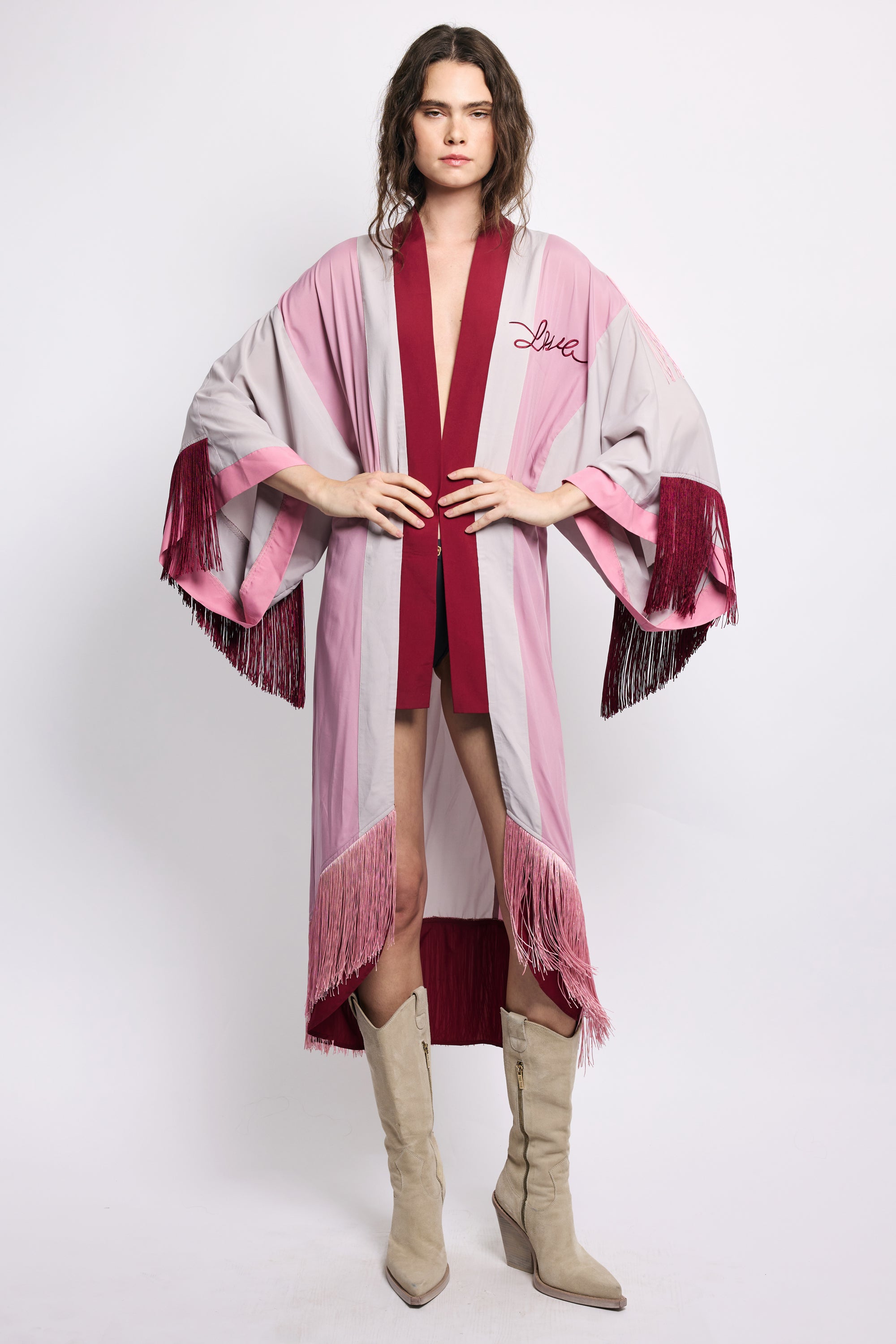 ROSE KIMONO — Understated Leather