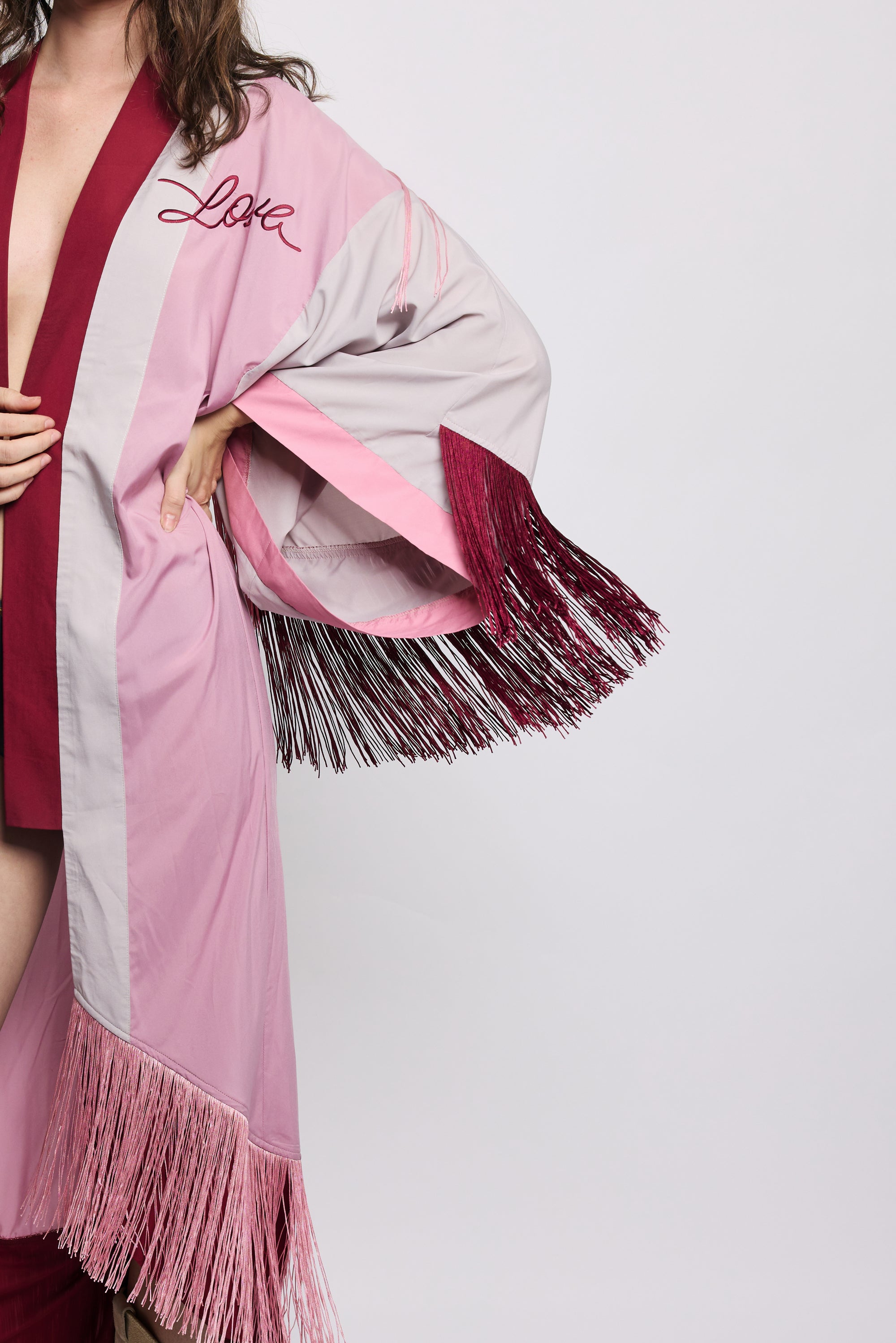 ROSE KIMONO — Understated Leather