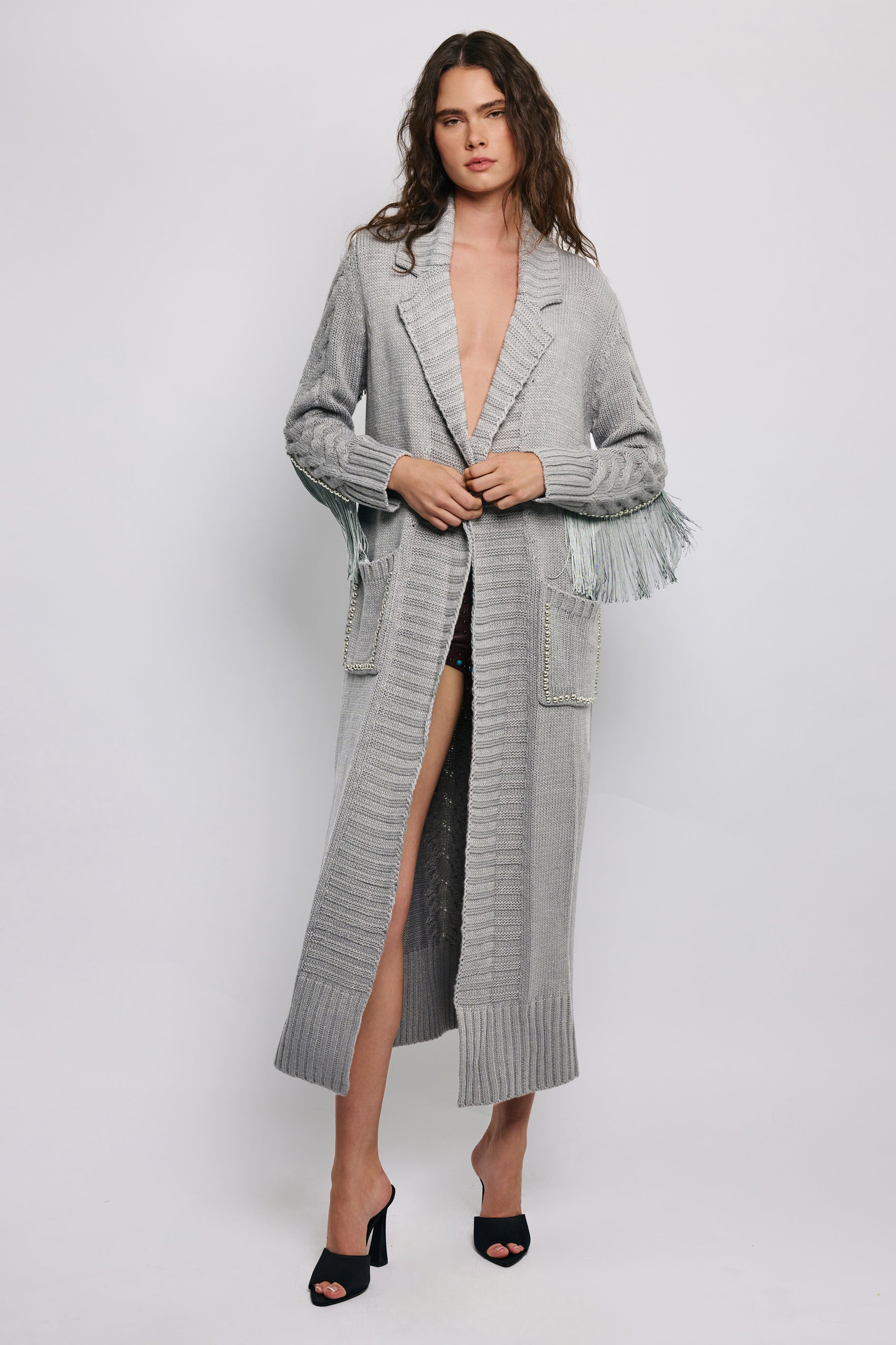 LIGHT GREY RODEO TRENCH — Understated Leather
