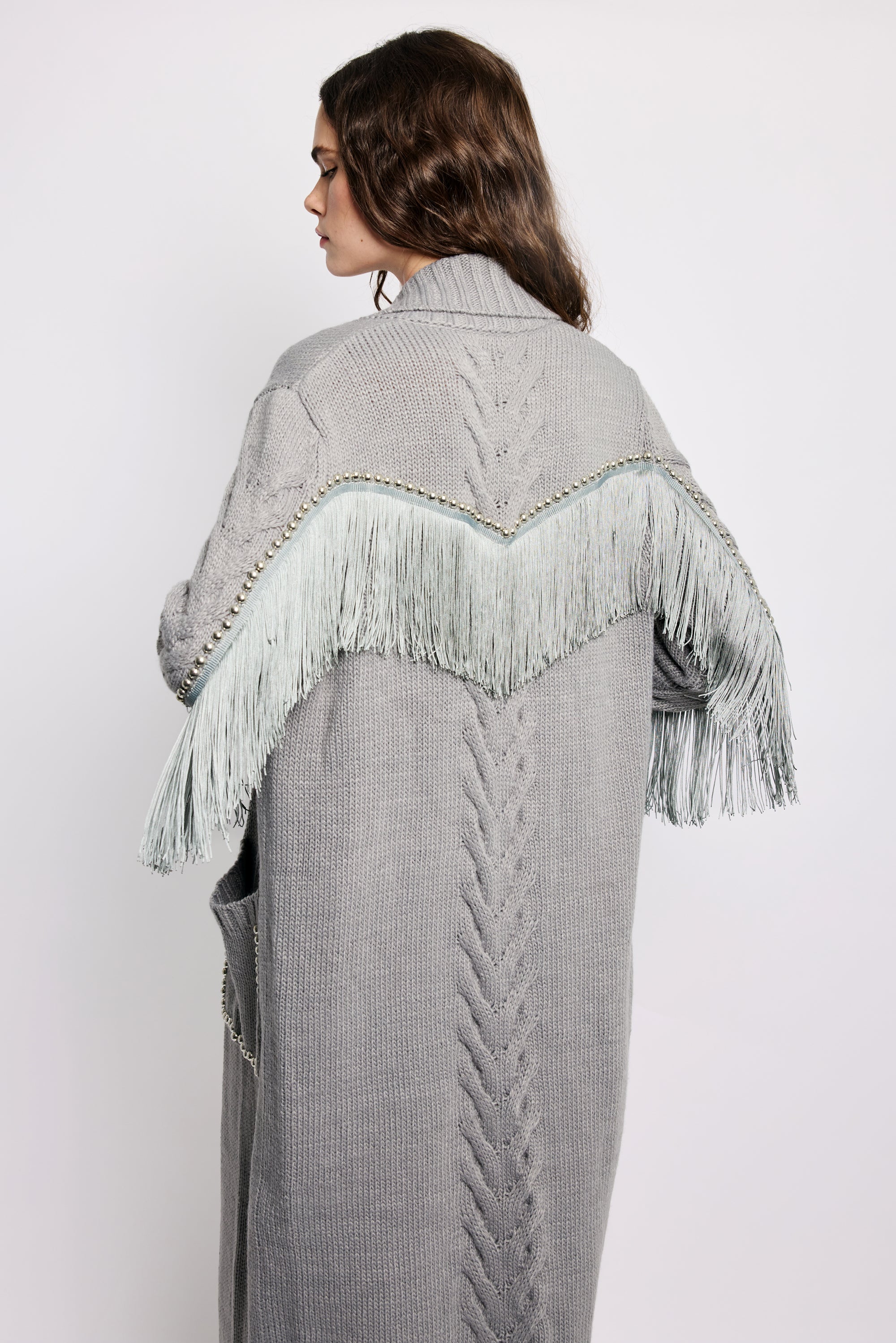 LIGHT GREY RODEO TRENCH — Understated Leather