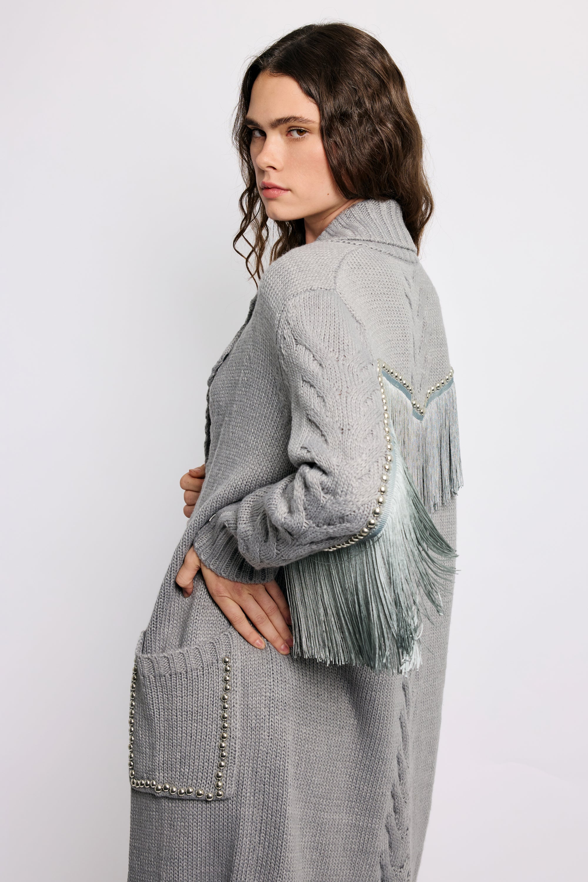 LIGHT GREY RODEO TRENCH — Understated Leather