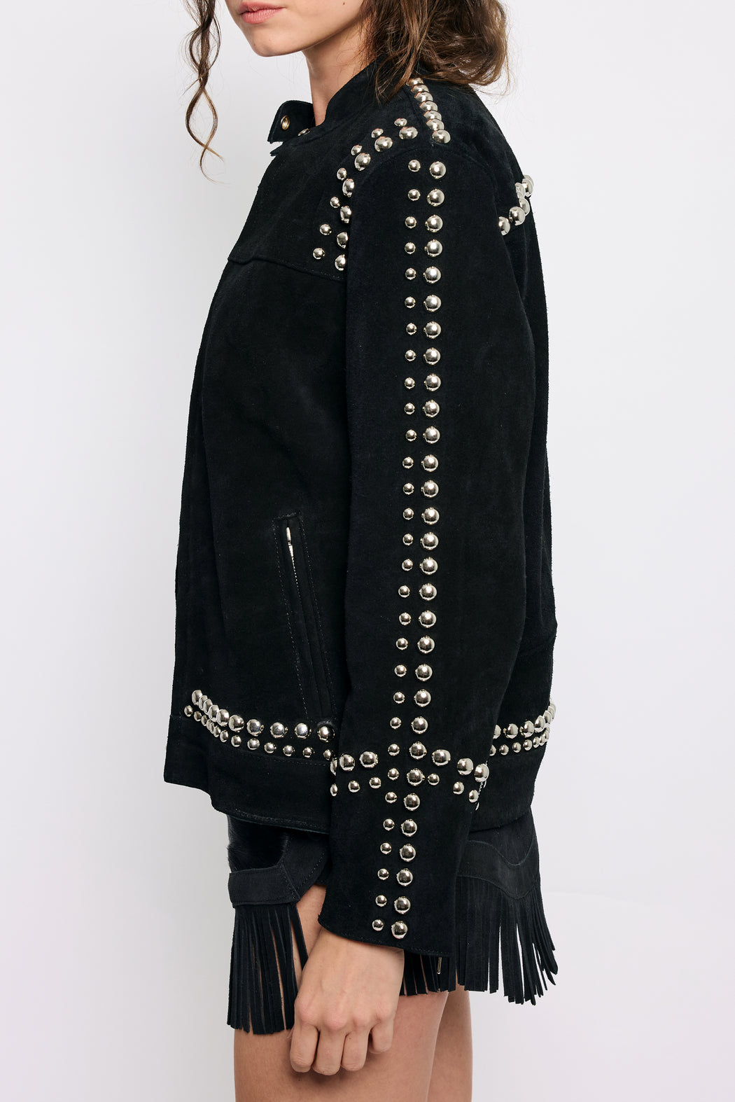 STUDDED LOOKER JACKET