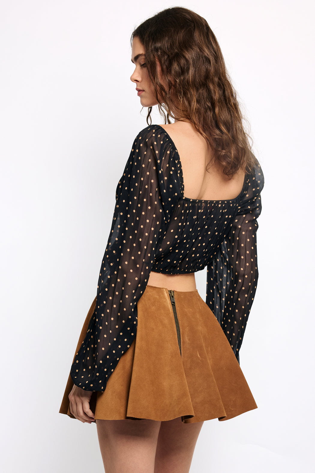 SUGAR HIGH SUEDE SKIRT