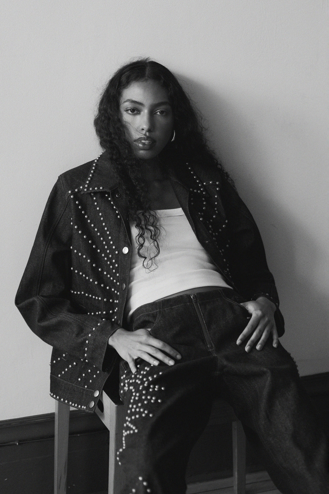 SUNBURST DENIM JACKET