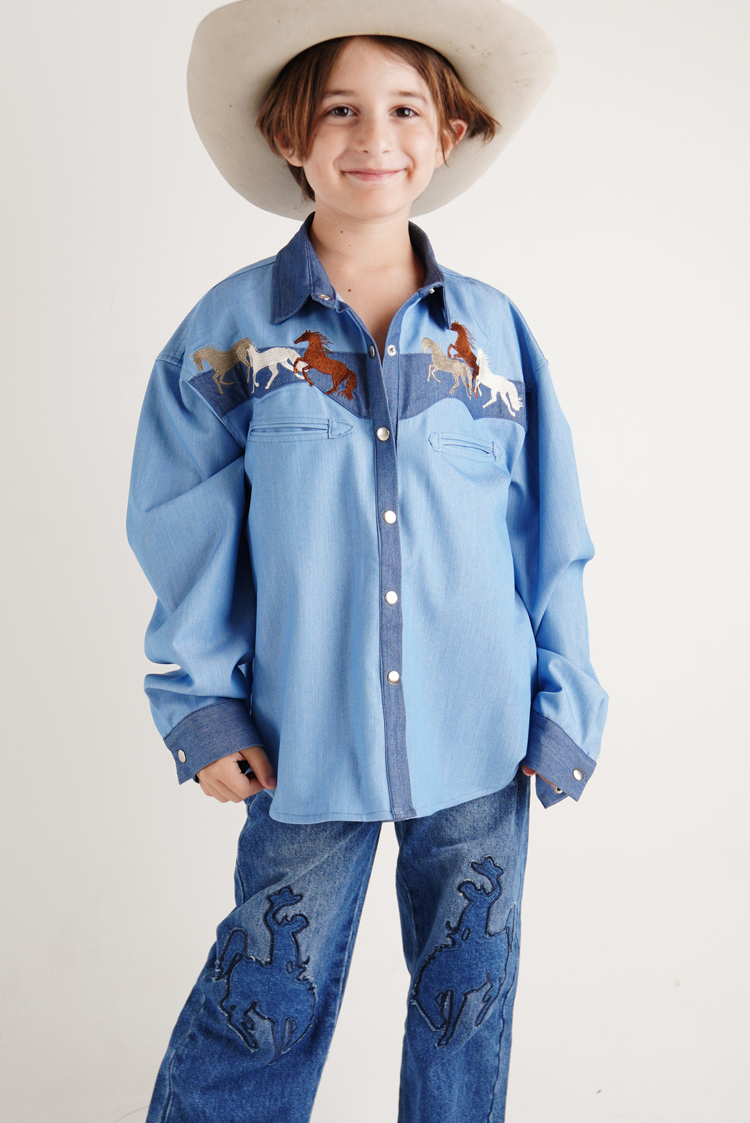 EMBROIDERED COWBOY SHIRT