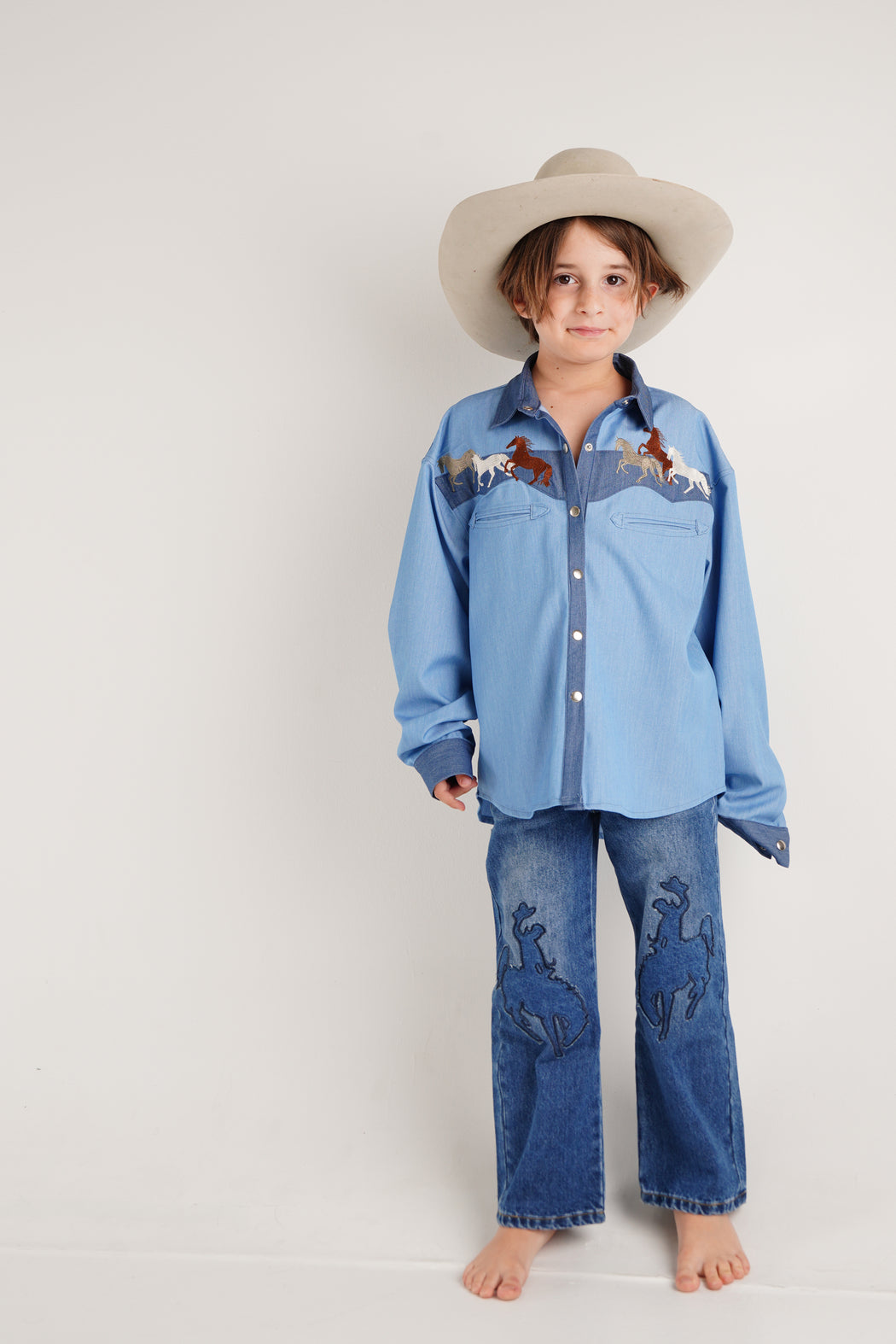 EMBROIDERED COWBOY SHIRT